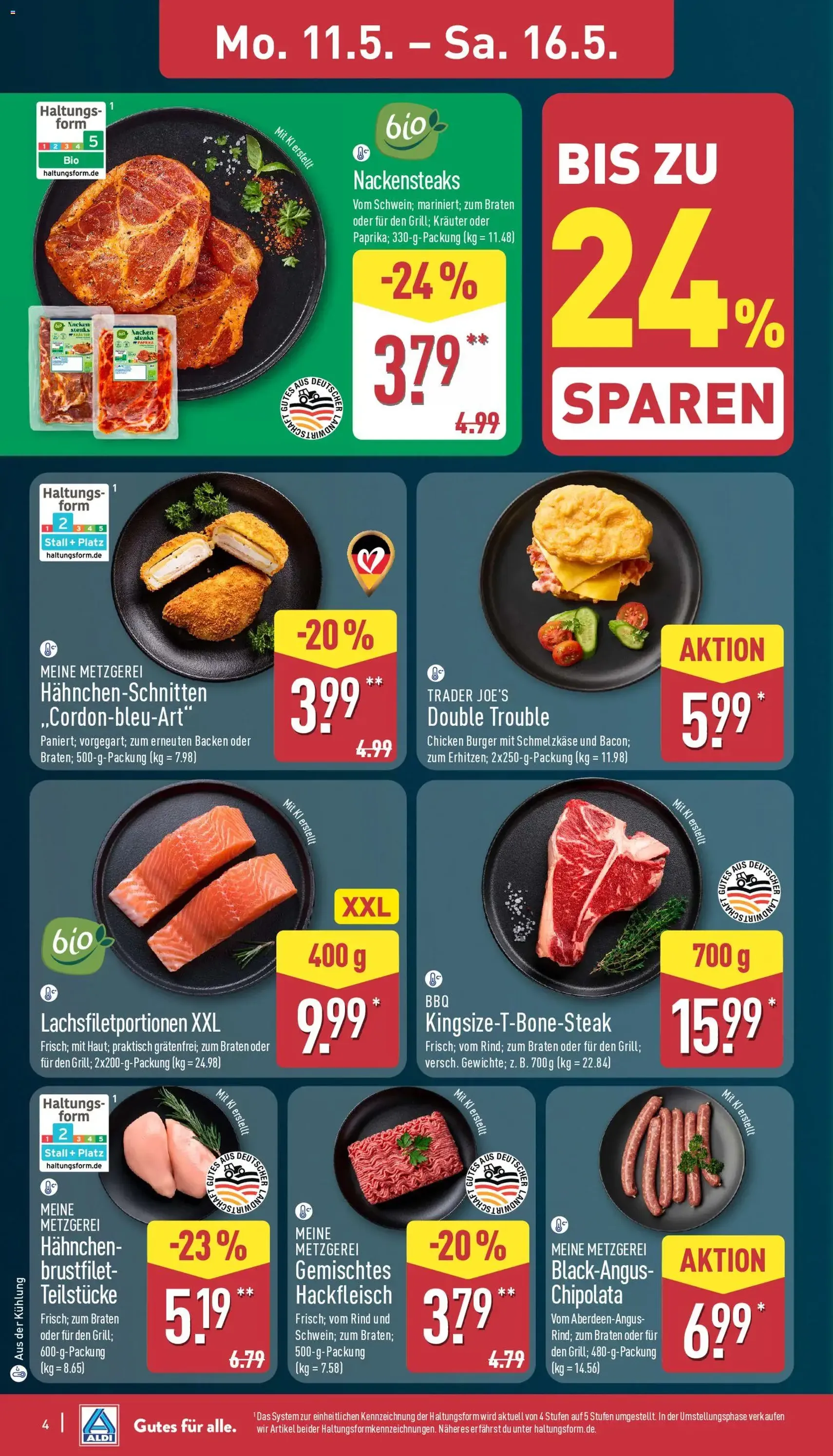 Aldi Prospekt - Gültiger Prospekt ab 11.05.2026, Seite 4 von insgesamt 43