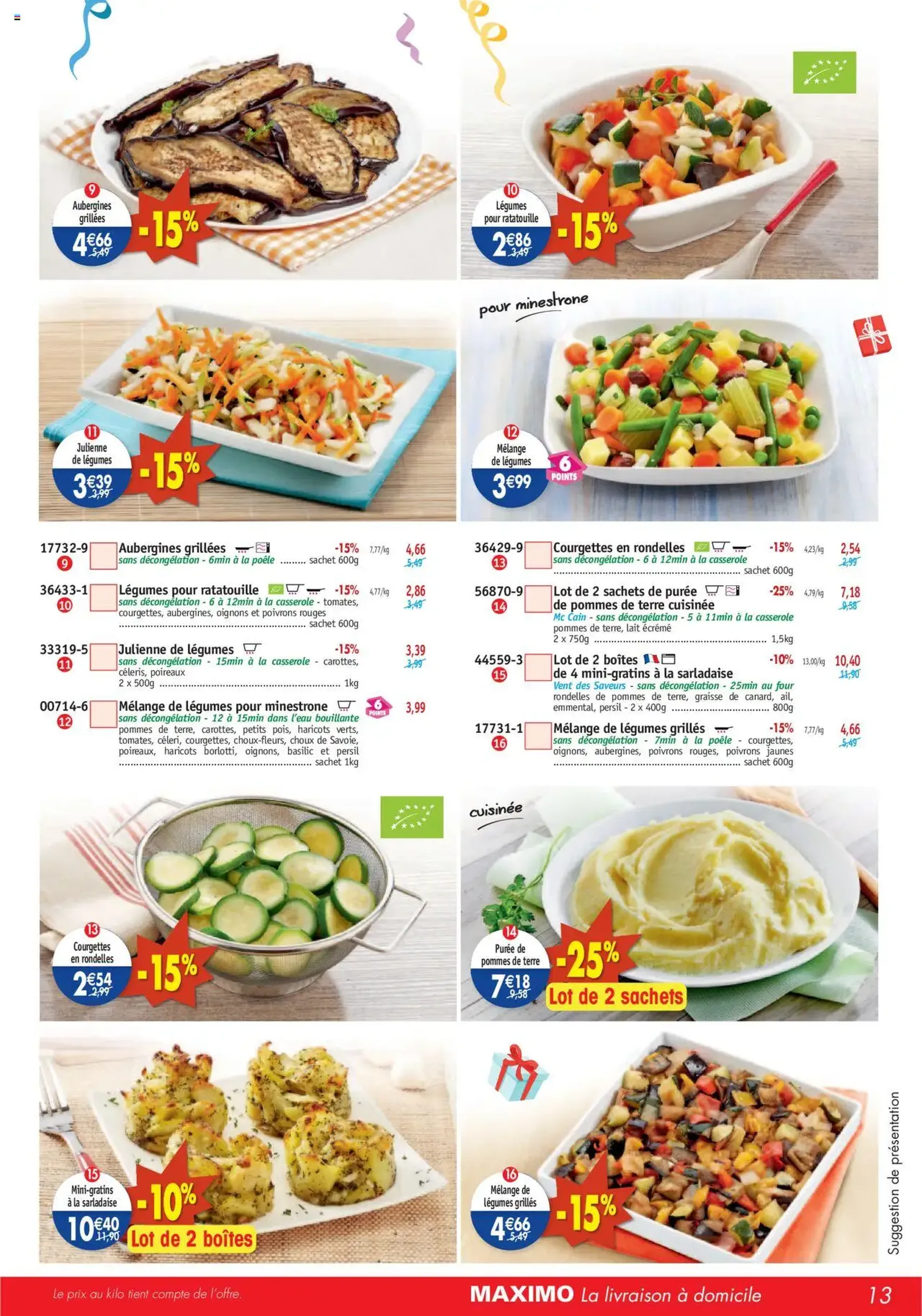 Maximo catalogue - brochure valable à partir du 26/09/2025, page 13 sur 64 Maximo catalogue - brochure valable à partir du 26/09/2025, page 13 sur 64