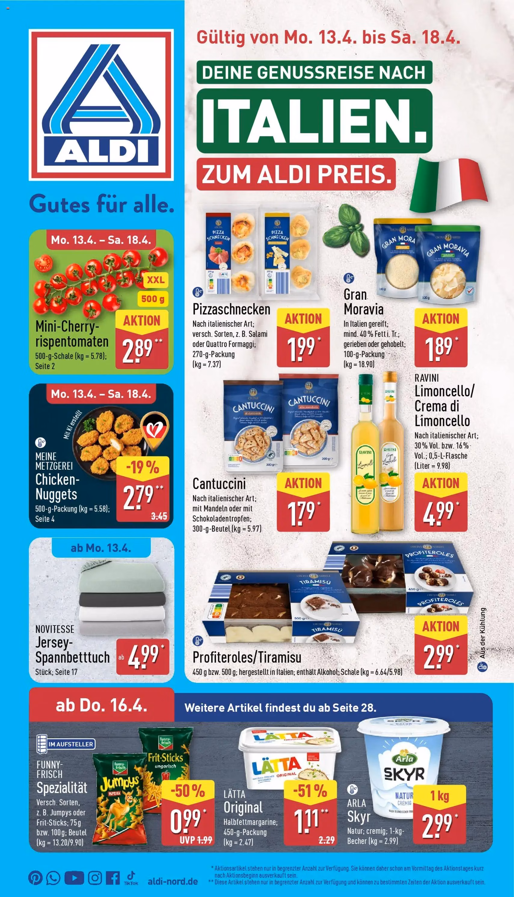 Aldi Prospekt - Gültiger Prospekt ab 13.04.2026, Seite 5 von insgesamt 40