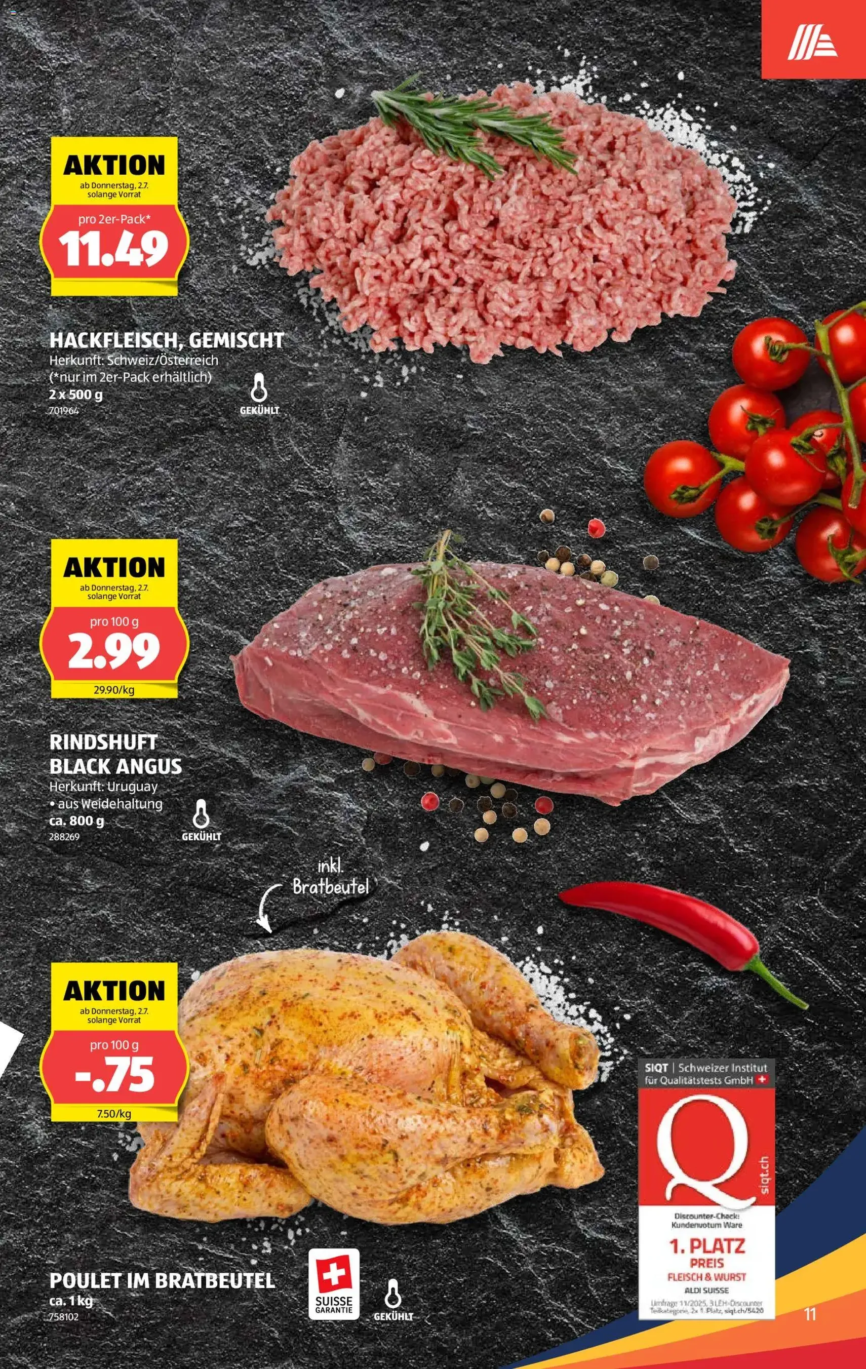 Aldi aktionen - Gültiger Prospekt ab 02.07.2026, Seite 11 von insgesamt 40