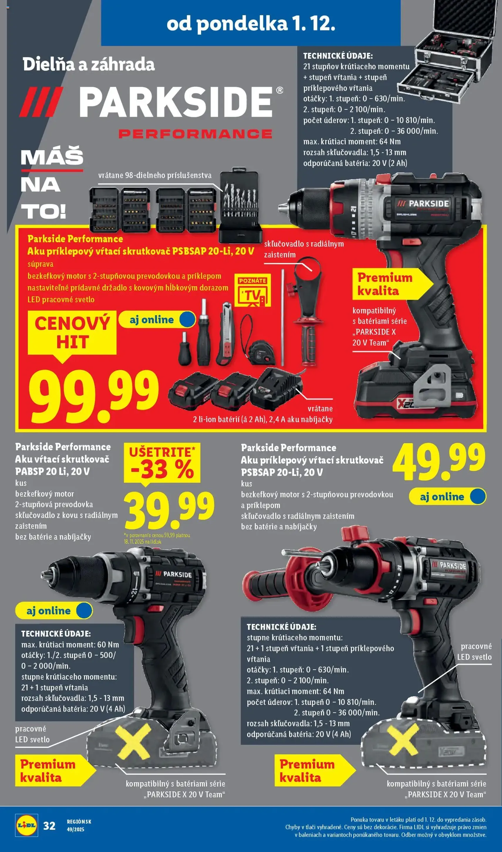 Lidl leták - platný leták od 01.12.2025 strana 44 z 100