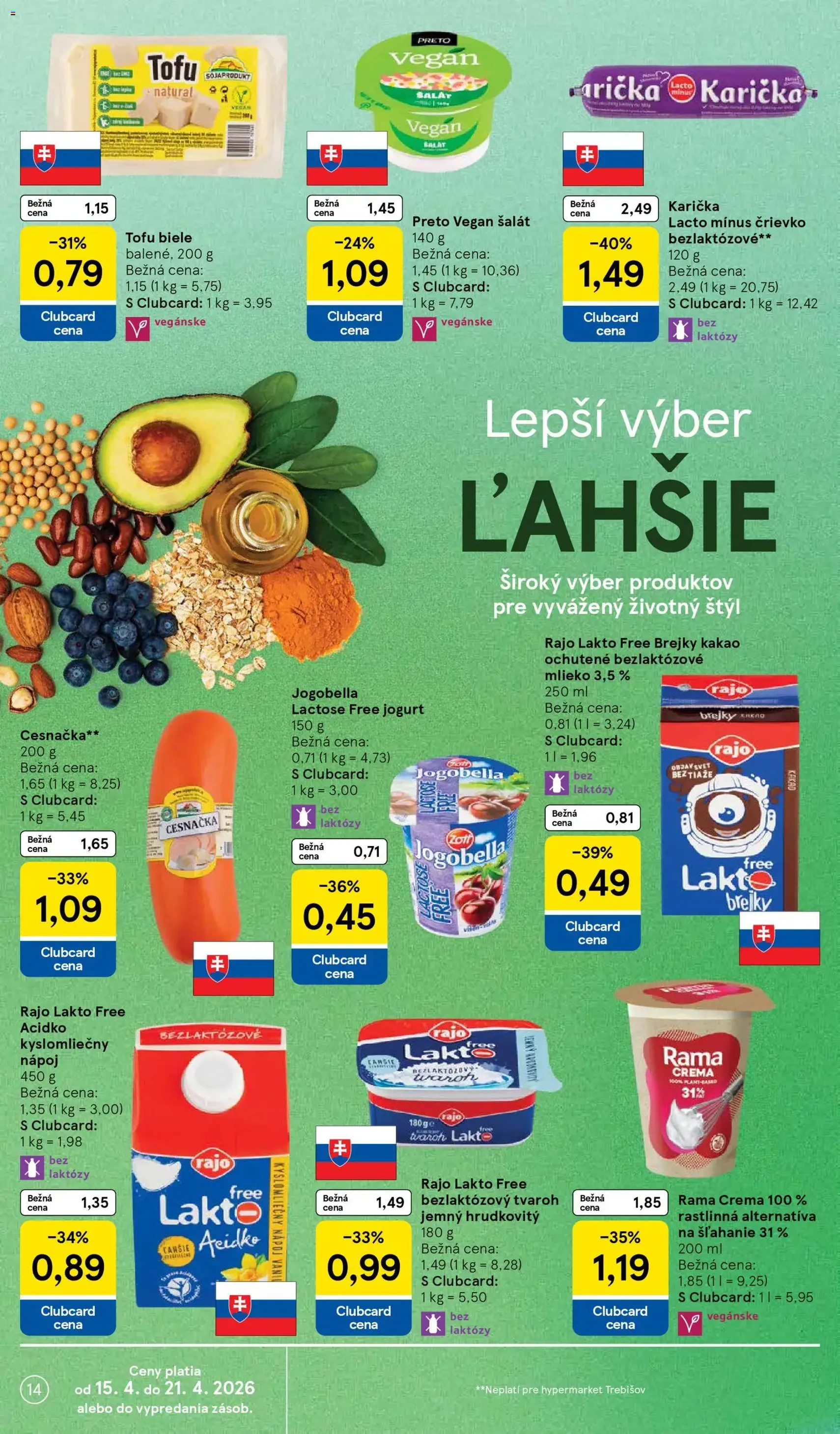 Tesco Hypermarket - leták - platný leták od 15.04.2026 strana 14 z 37