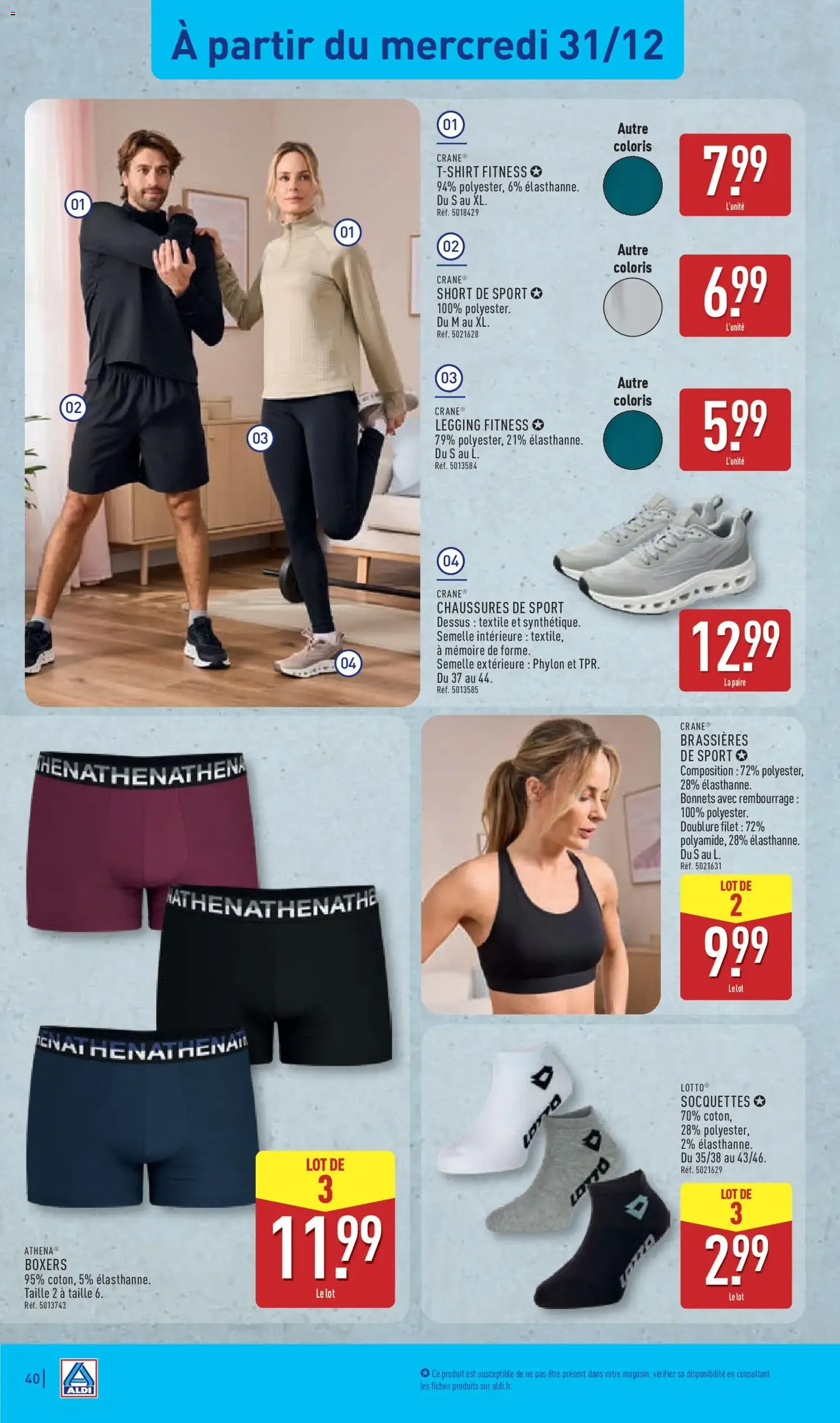 Aldi - Catalogue de la semaine - brochure valable à partir du 30/12/2025, page 43 sur 50