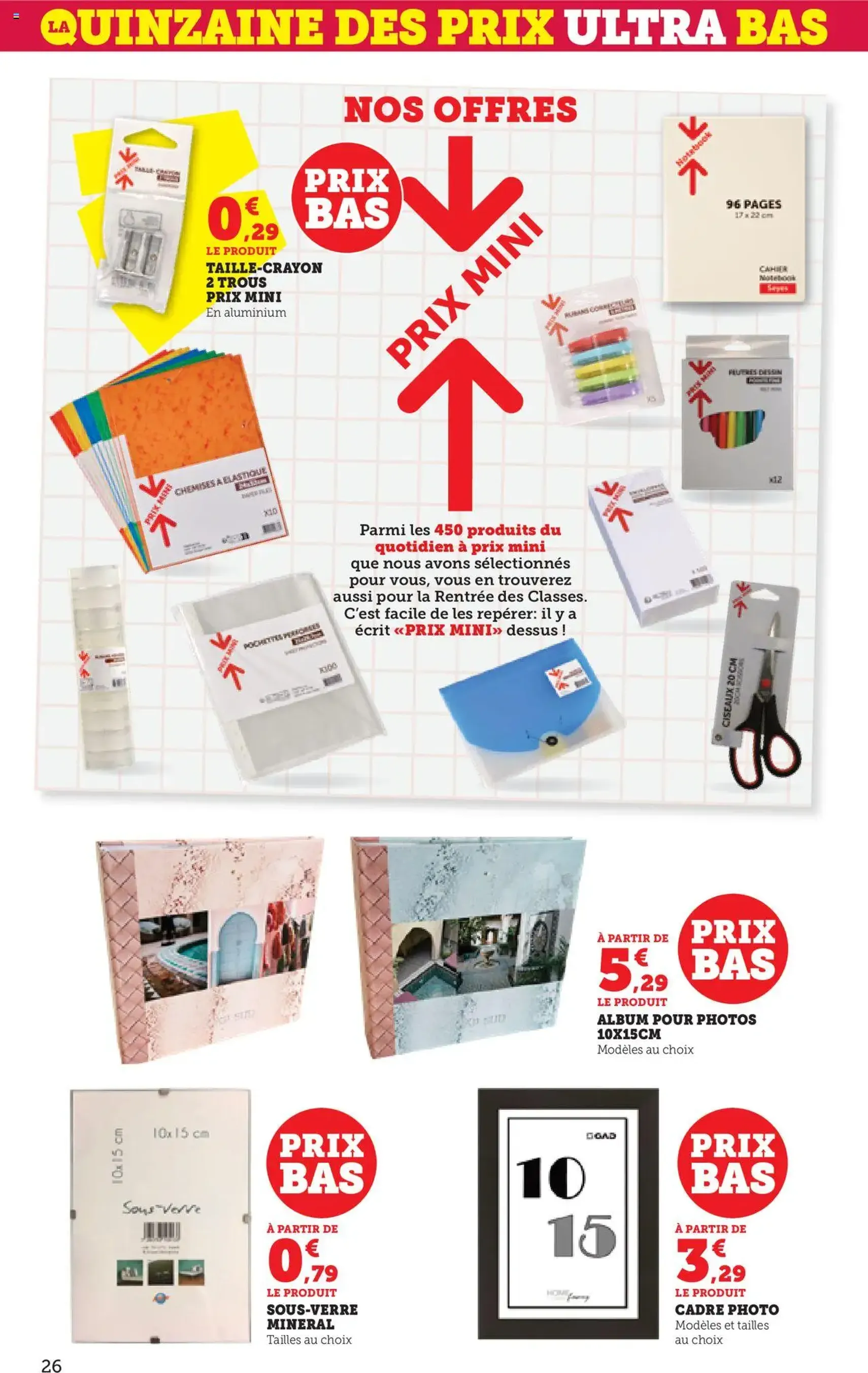 Bi1 catalogue - brochure valable à partir du 19/08/2025, page 26 sur 28 Bi1 catalogue - brochure valable à partir du 19/08/2025, page 26 sur 28