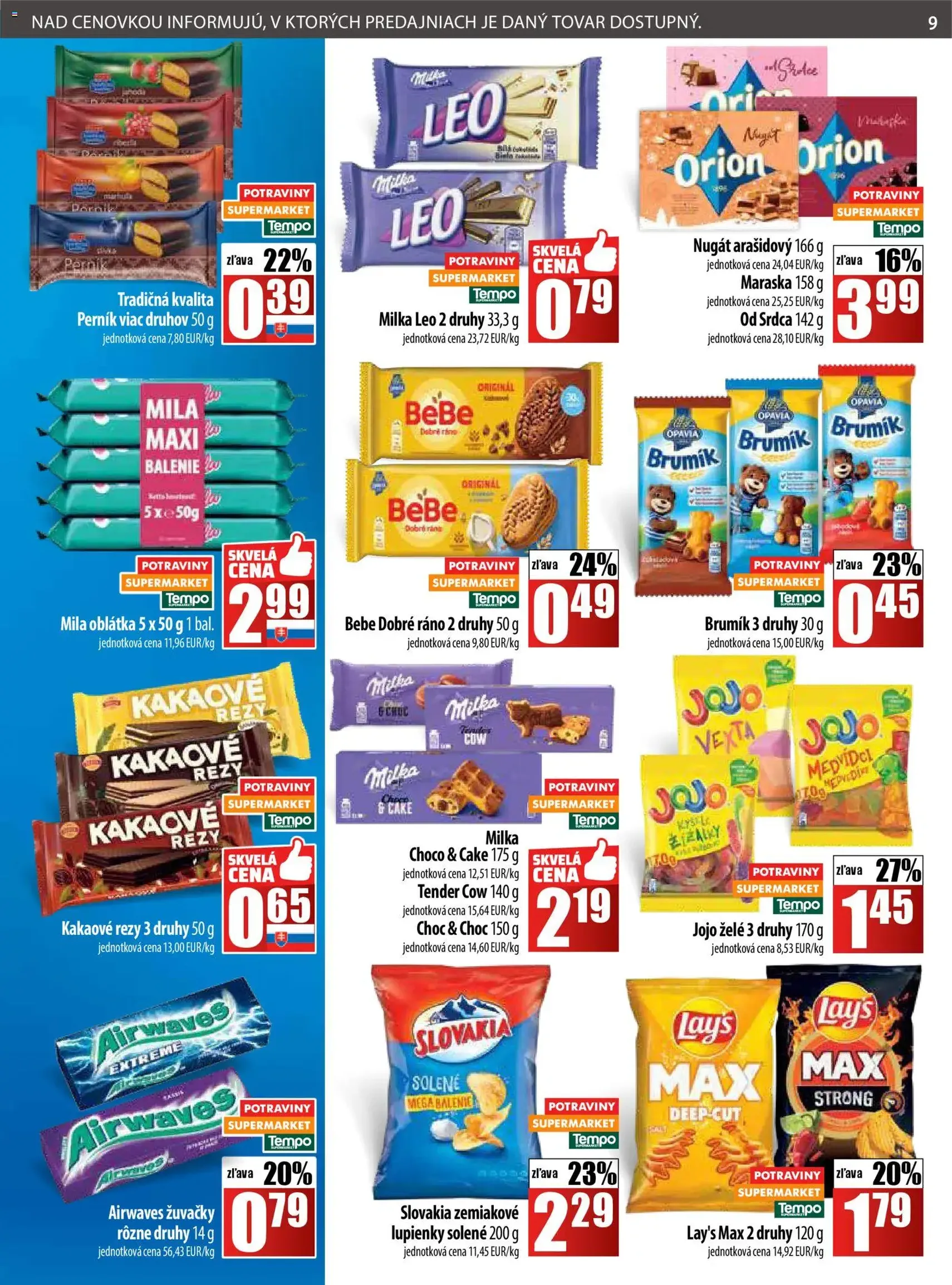 COOP Jednota leták - platný leták od 30.10.2025 strana 9 z 28 COOP Jednota leták - platný leták od 30.10.2025 strana 9 z 28