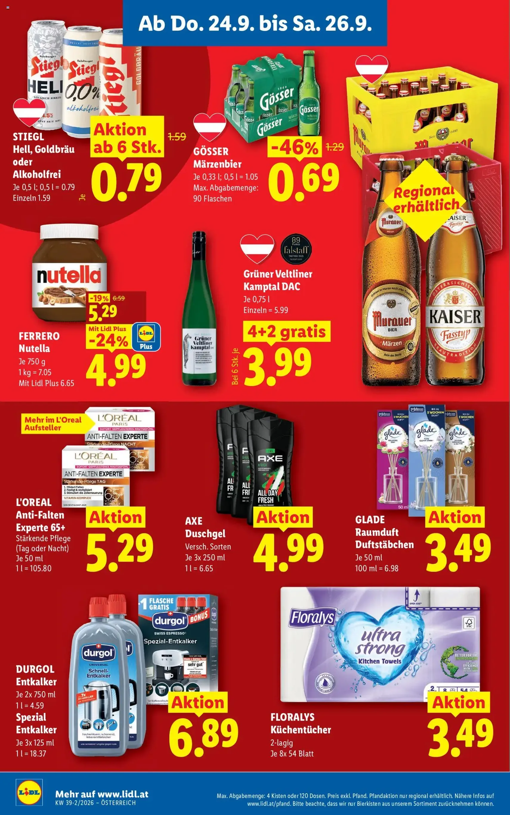 Lidl - Flugblatt - Gültiger Prospekt ab 24.09.2026, Seite 18 von insgesamt 55