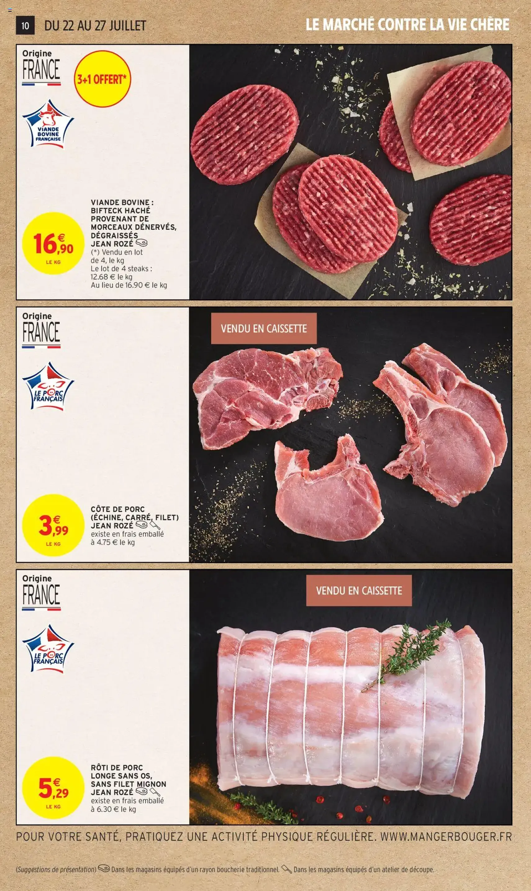 Intermarché catalogue semaine 29 - brochure valable à partir du 22/07/2025, page 10 sur 32