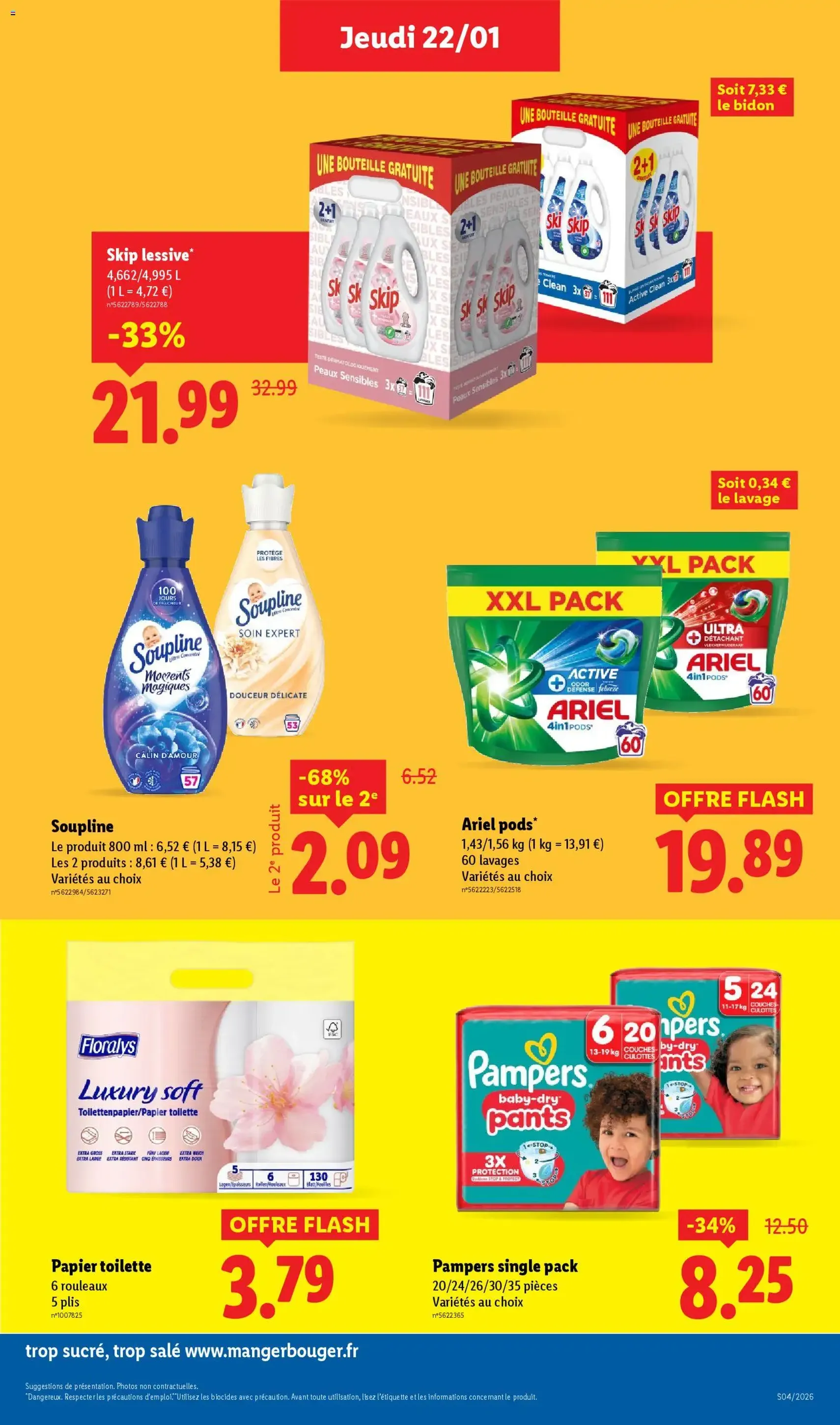 LIDL catalogue semaine 4 - brochure valable à partir du 22/01/2026, page 21 sur 79
