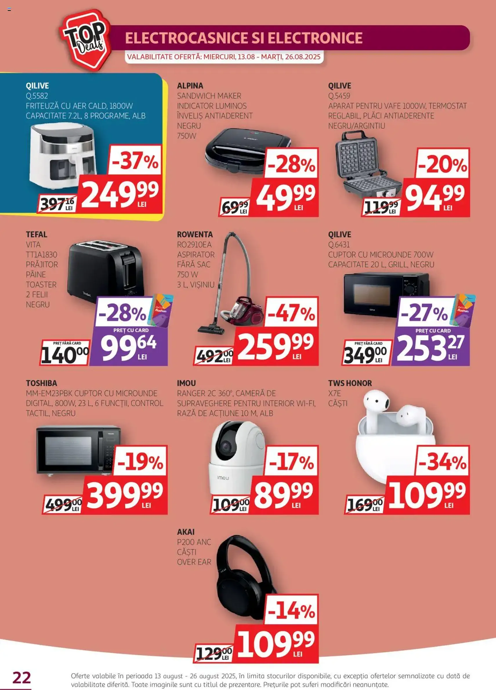 Catalog Auchan - cataloage valabile începând cu 13.08.2025 pagina 22 din 28