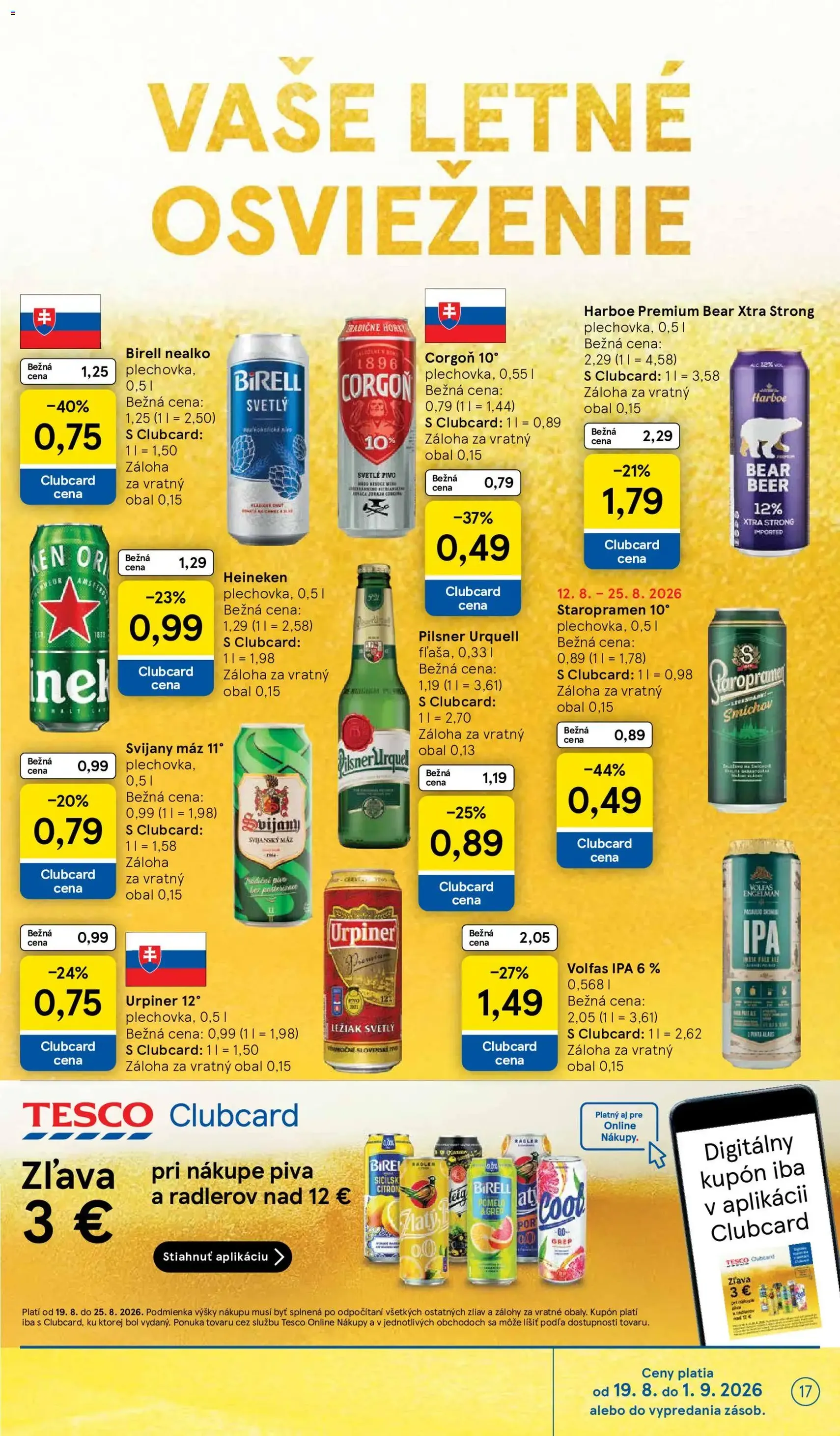 Tesco Hypermarket - leták - platný leták od 19.08.2026 strana 17 z 50