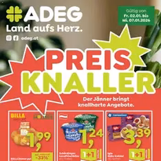 ADEG Flugblatt - Prospekt Vorschau gültig ab 02.01.2025