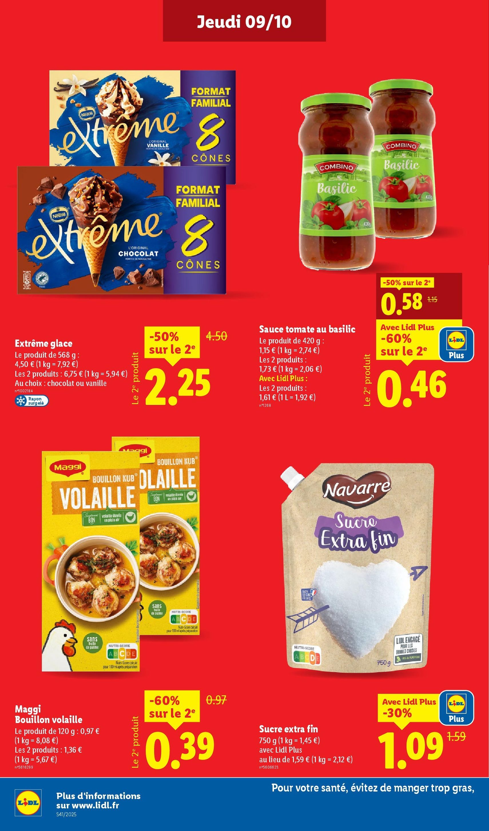 LIDL catalogue semaine 41 - brochure valable à partir du 09/10/2025, page 14 sur 73