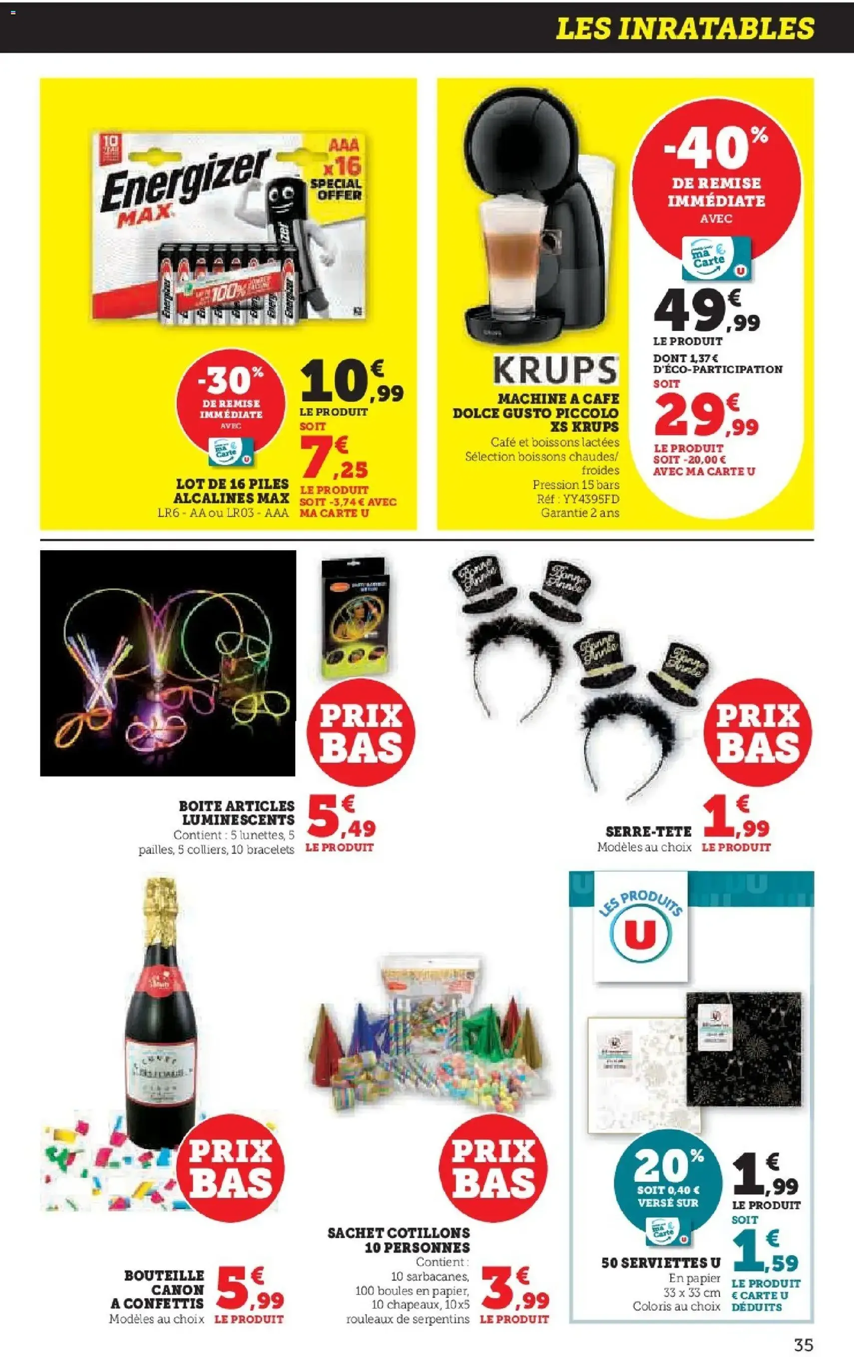Hyper U catalogue - brochure valable à partir du 27/12/2025, page 35 sur 36