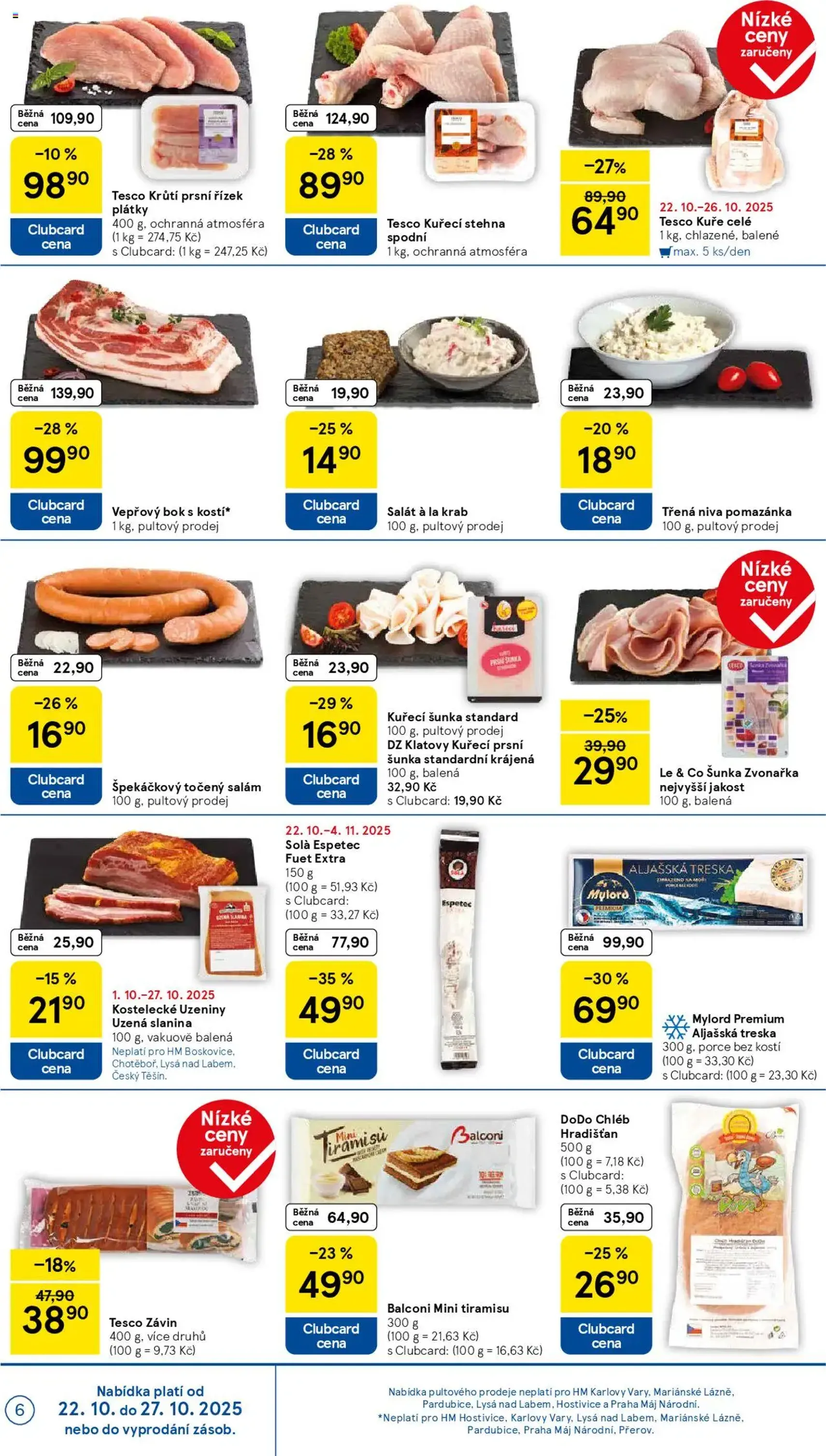 Tesco leták - Hypermarket - platný leták od 22.10.2025 strana 6 z 30 Tesco leták - Hypermarket - platný leták od 22.10.2025 strana 6 z 30