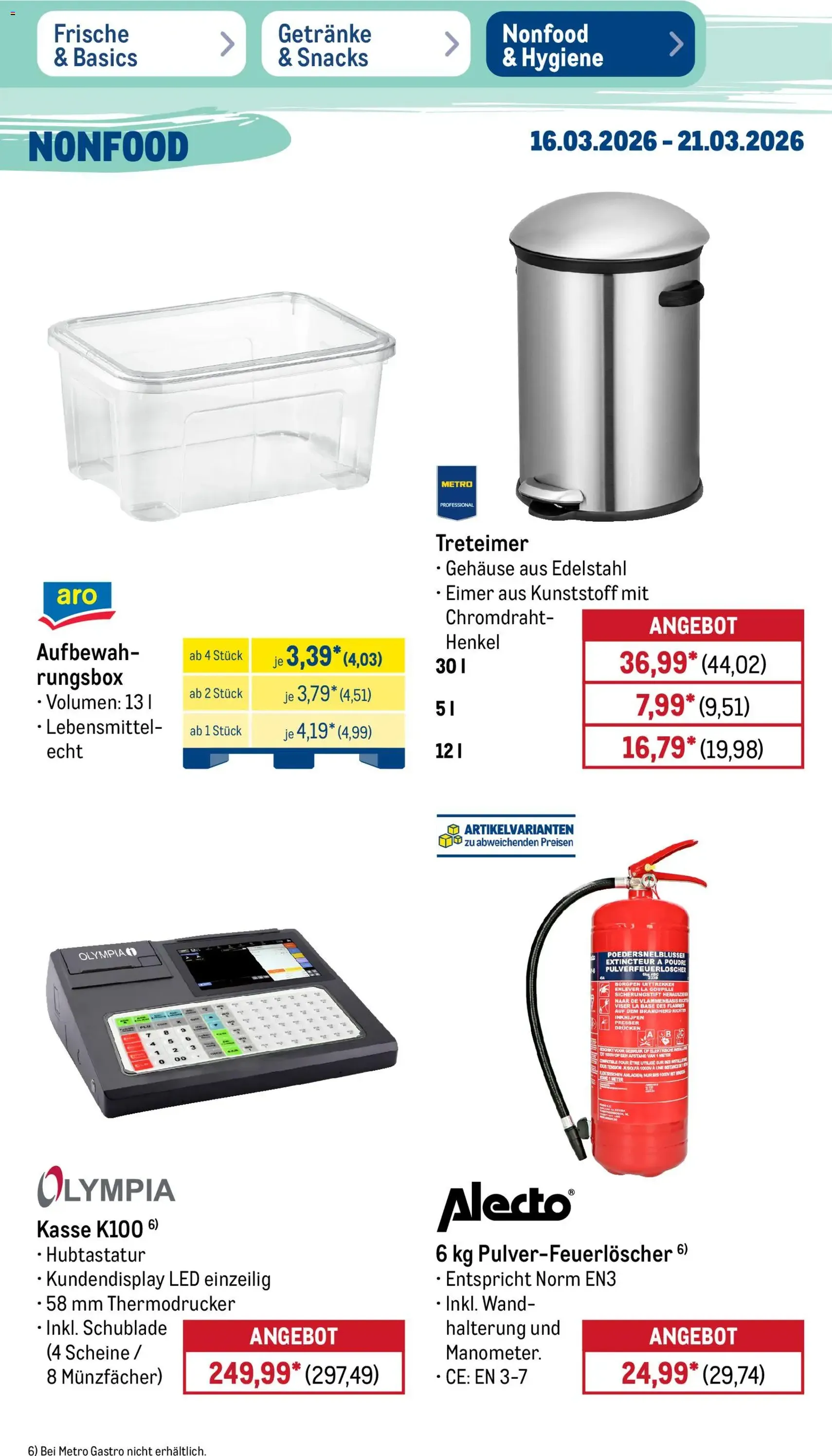 Metro Prospekt - Gültiger Prospekt ab 16.03.2026, Seite 50 von insgesamt 59