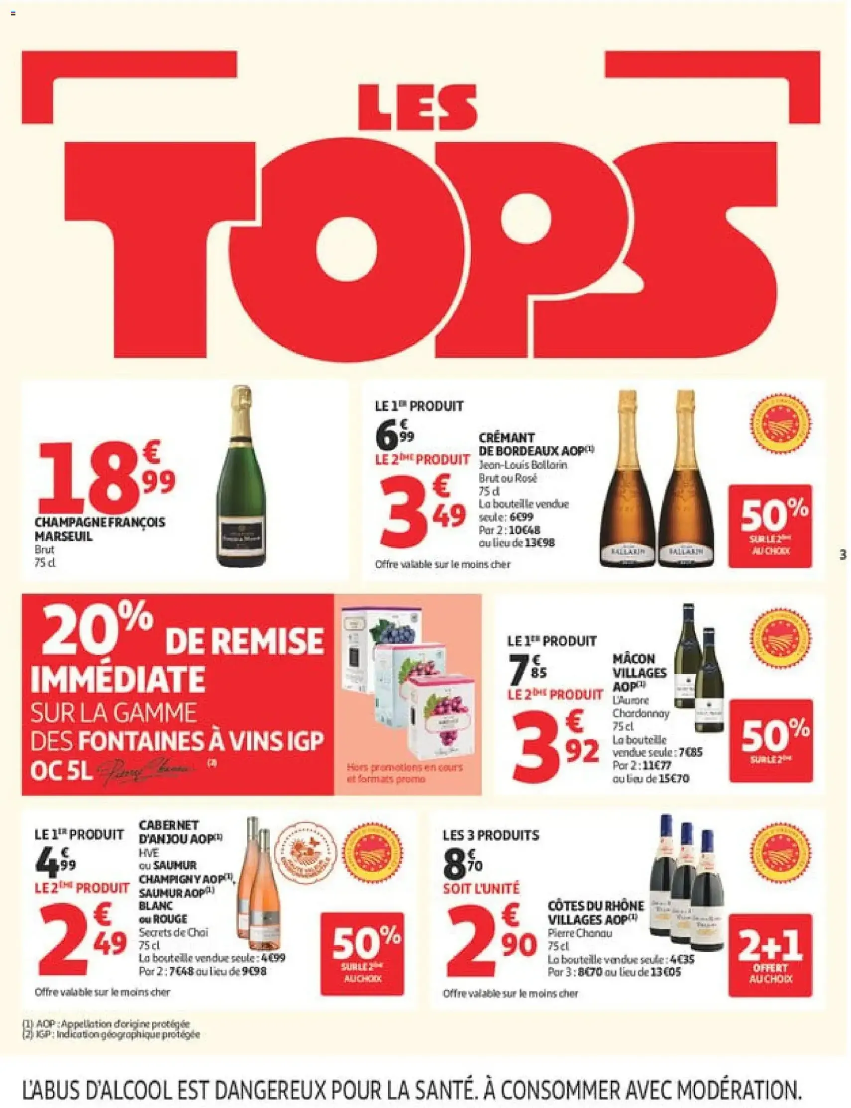 Auchan prospectus - brochure valable à partir du 23/06/2026, page 3 sur 42