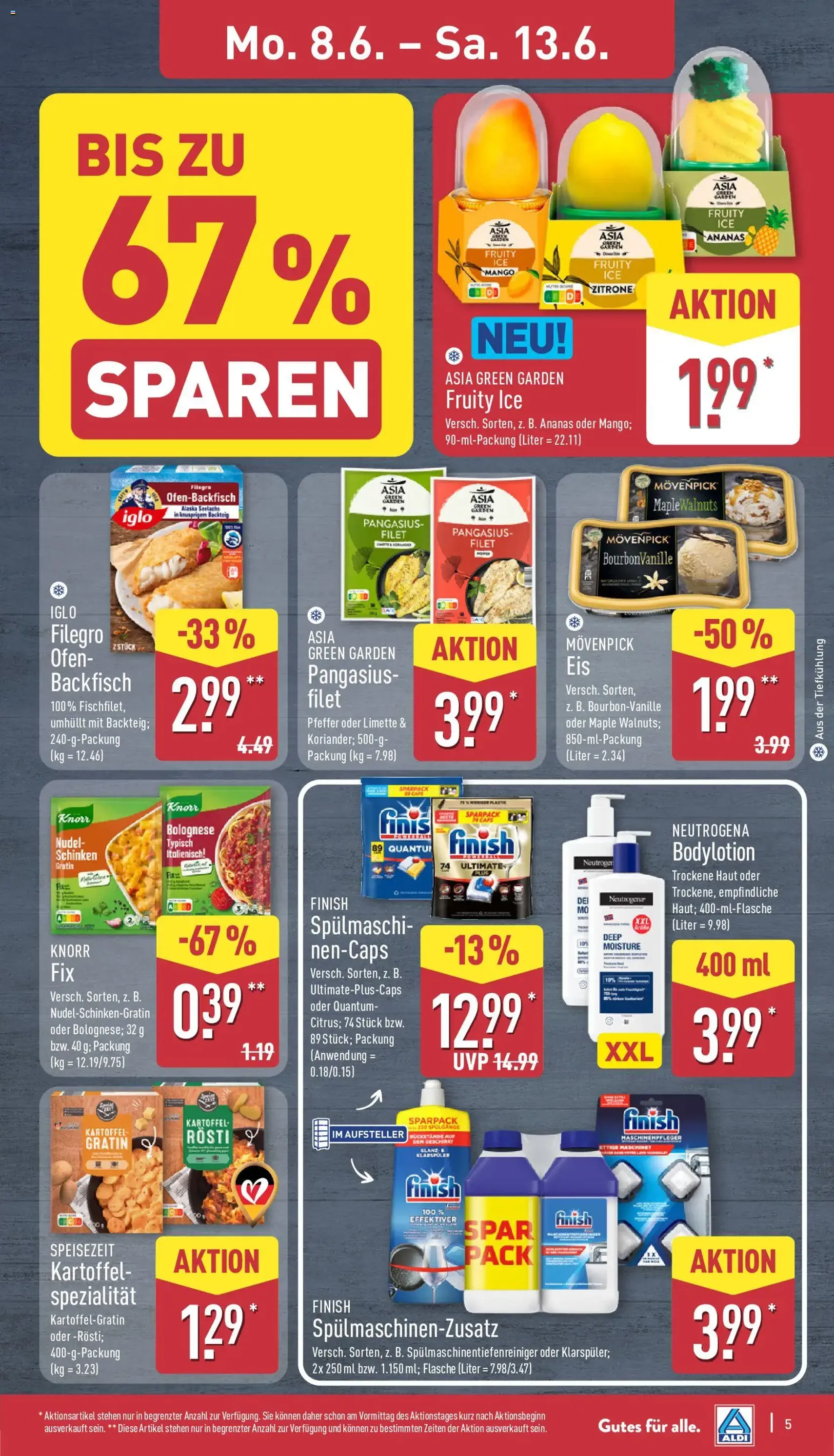 Aldi Prospekt - Gültiger Prospekt ab 08.06.2026, Seite 9 von insgesamt 39