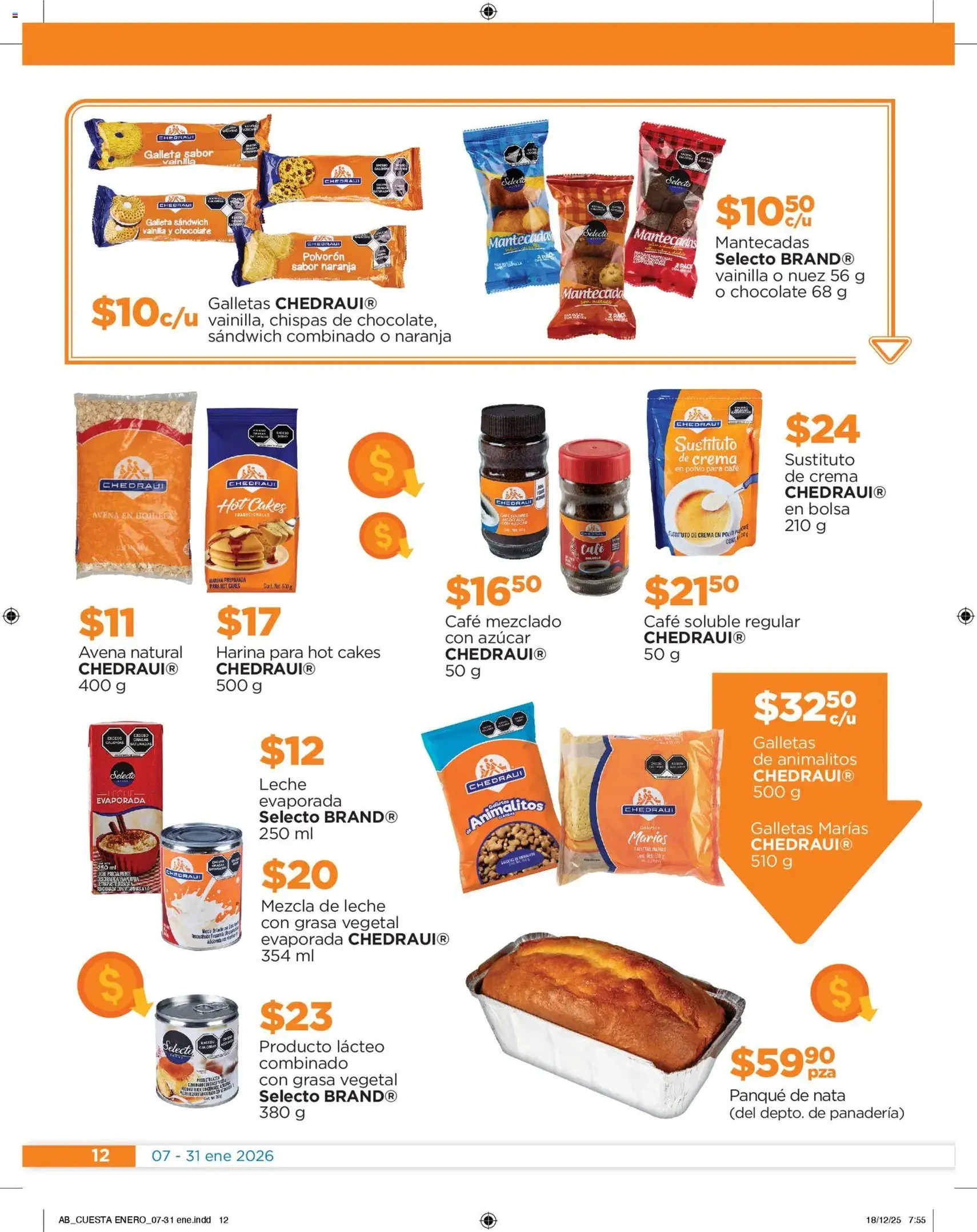 Chedraui folleto - folleto válido desde 07/01/2026 página 12 de 24