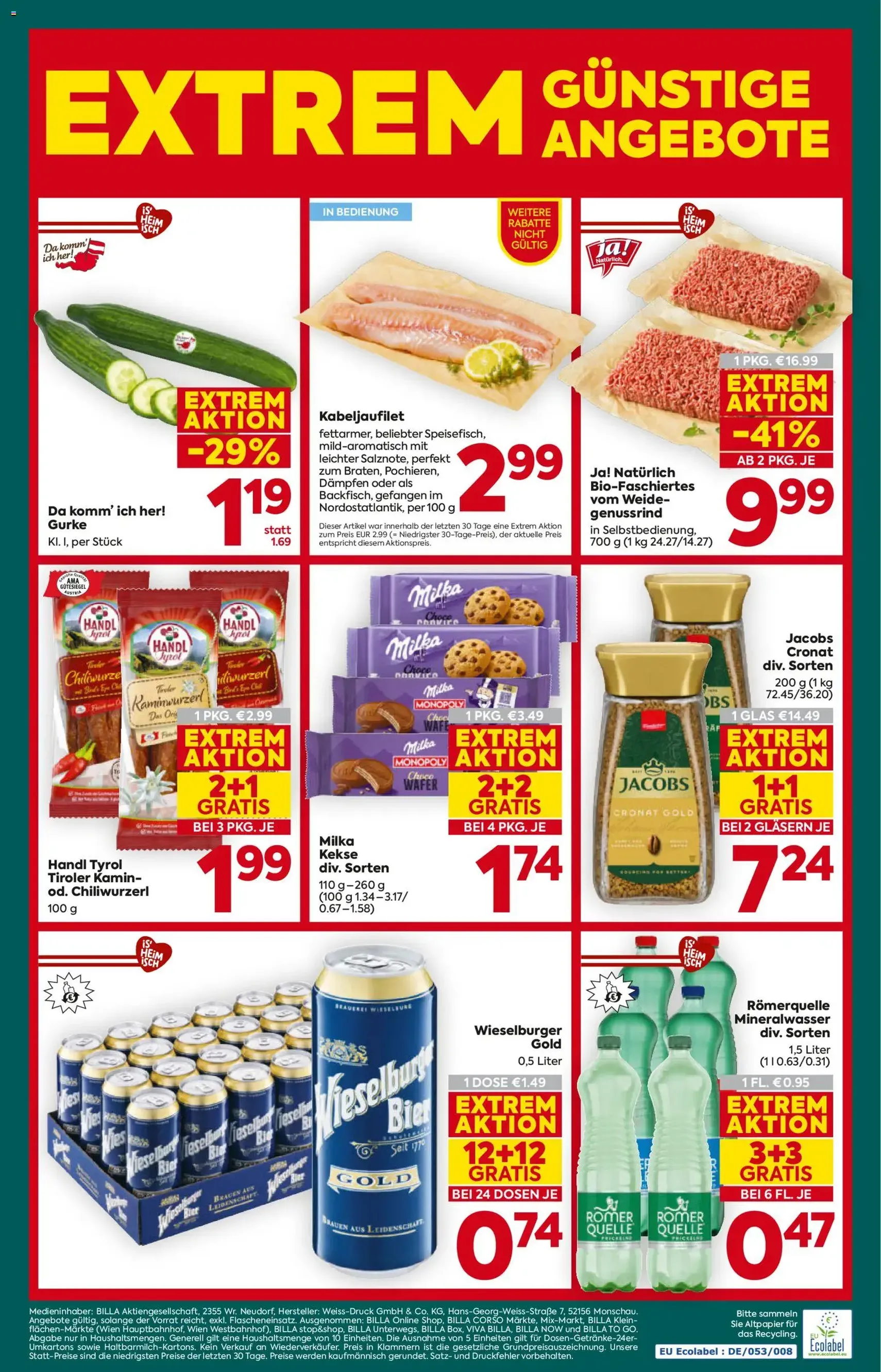 Billa Plus Flugblatt - Gültiger Prospekt ab 16.04.2026, Seite 16 von insgesamt 16