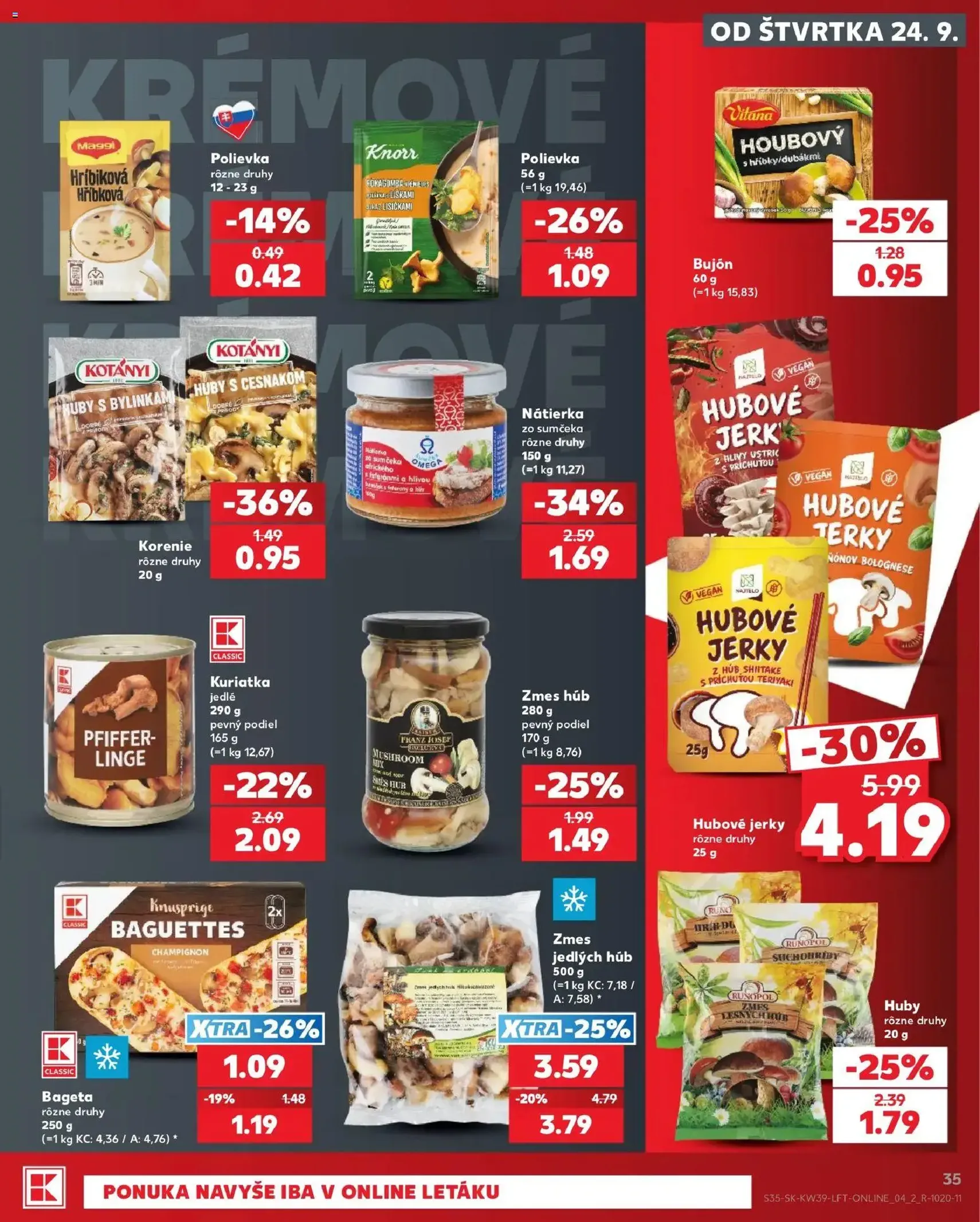 Kaufland leták - platný leták od 24.09.2026 strana 35 z 82