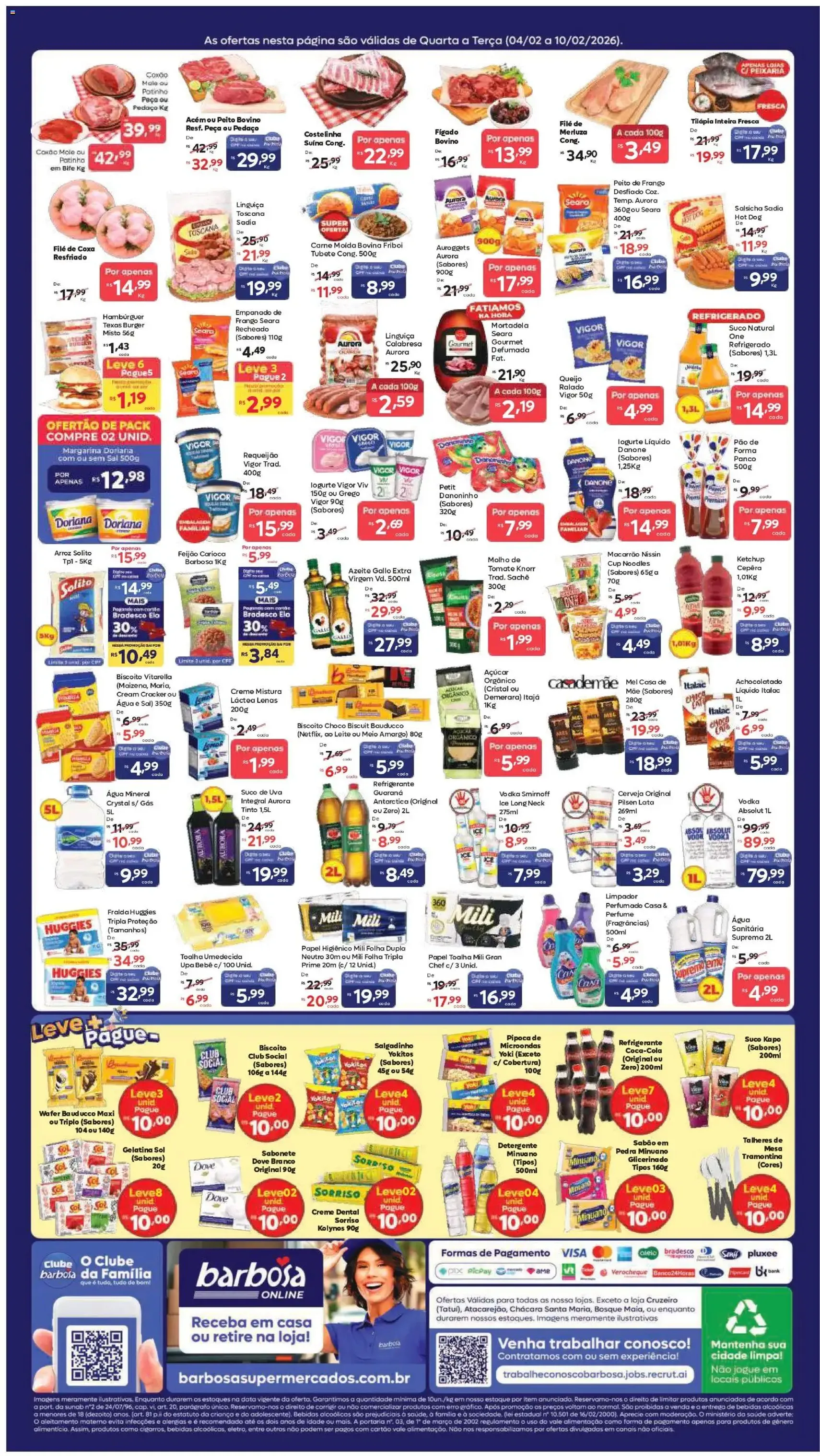 Barbosa Supermercados - Ofertas da semana - folheto válido a partir de 04/02/2026 página 2 de 2