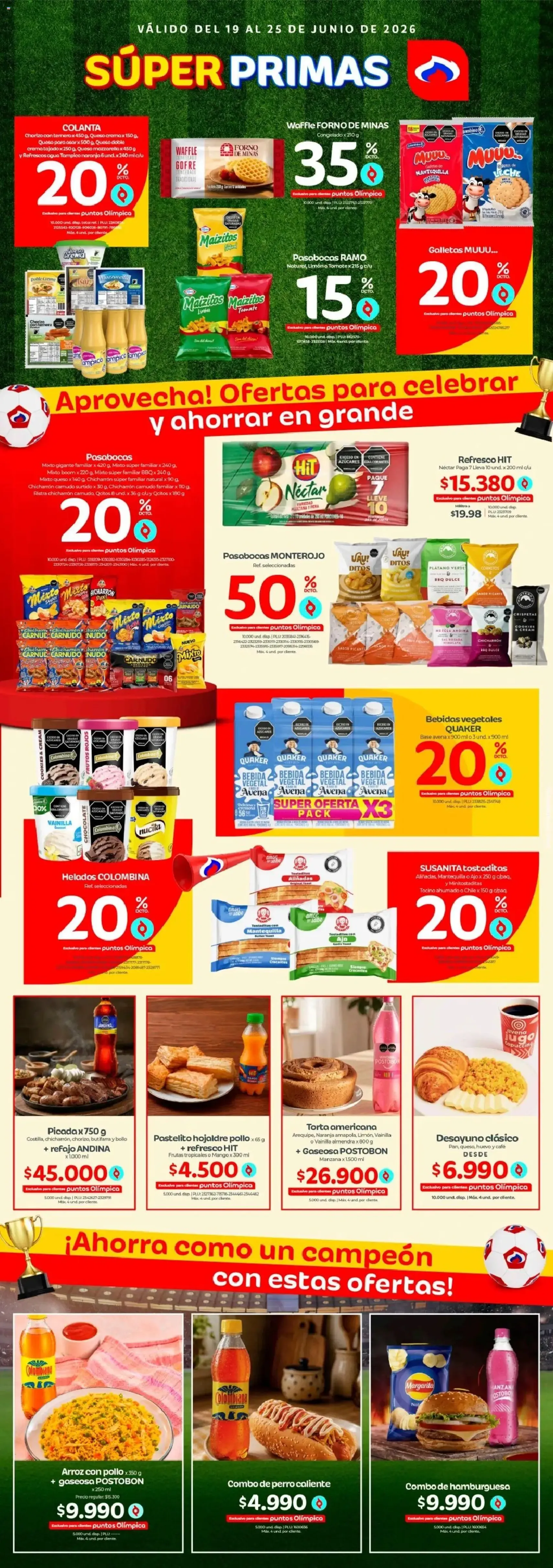 Olímpica catálogo - folleto válido desde 19/06/2026 página 2 de 4