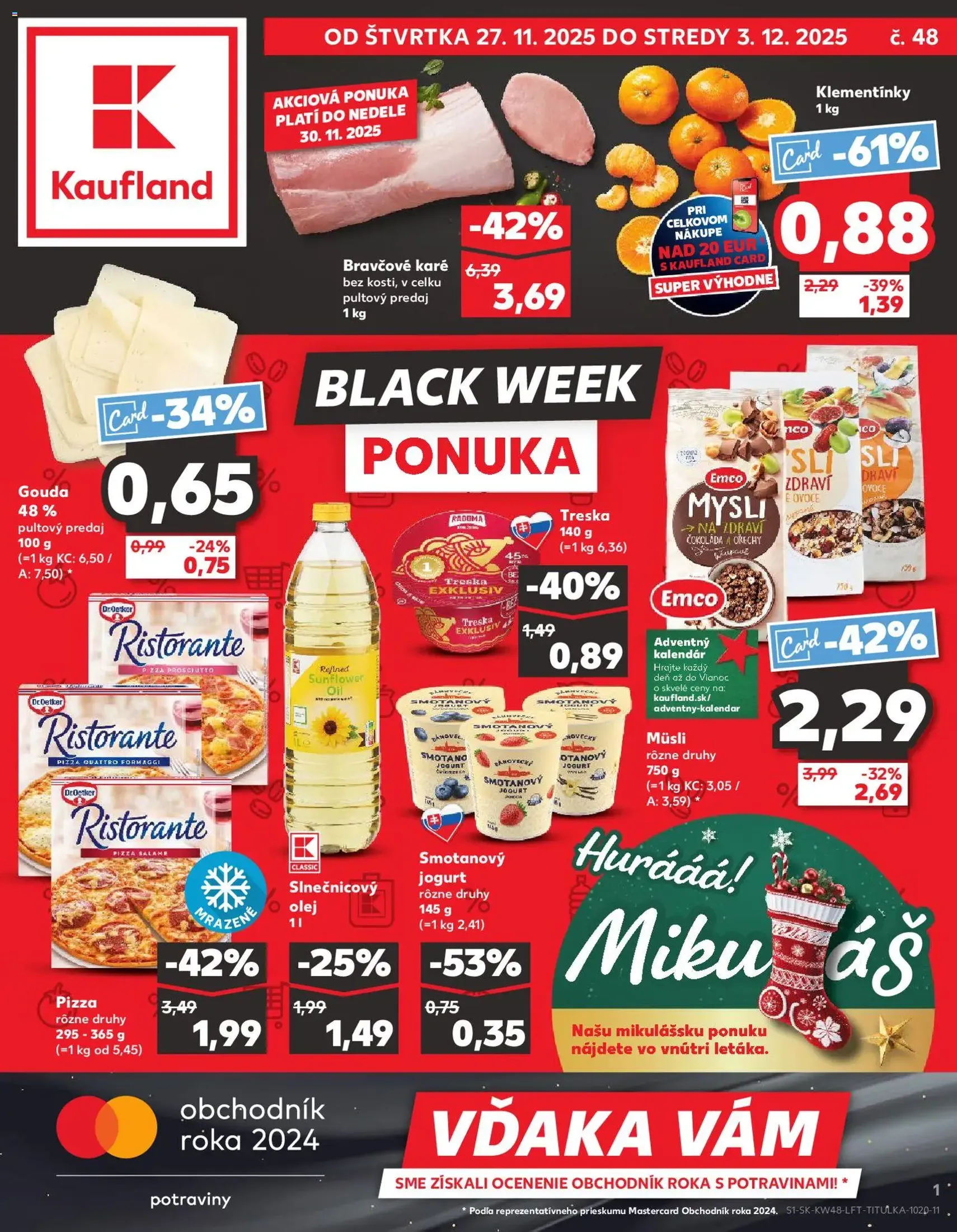 Kaufland - Black Friday - platný leták od 27.11.2025 strana 1 z 78