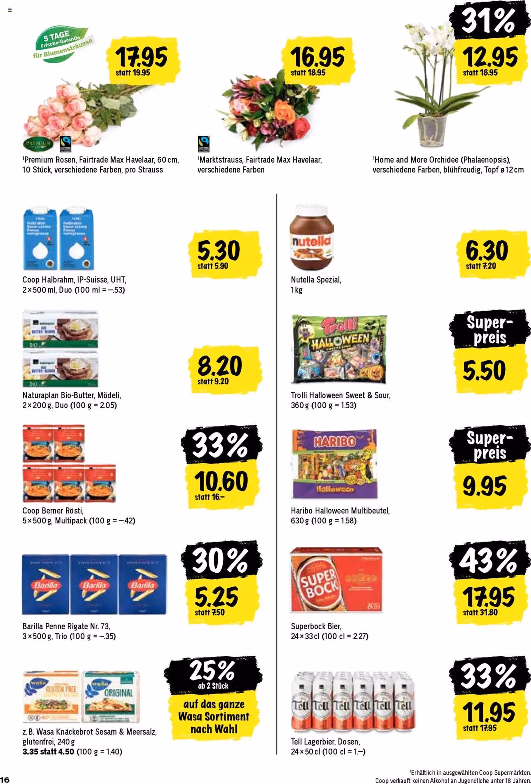 Coop Aktionen - Gültiger Prospekt ab 02.10.2025, Seite 16 von insgesamt 28