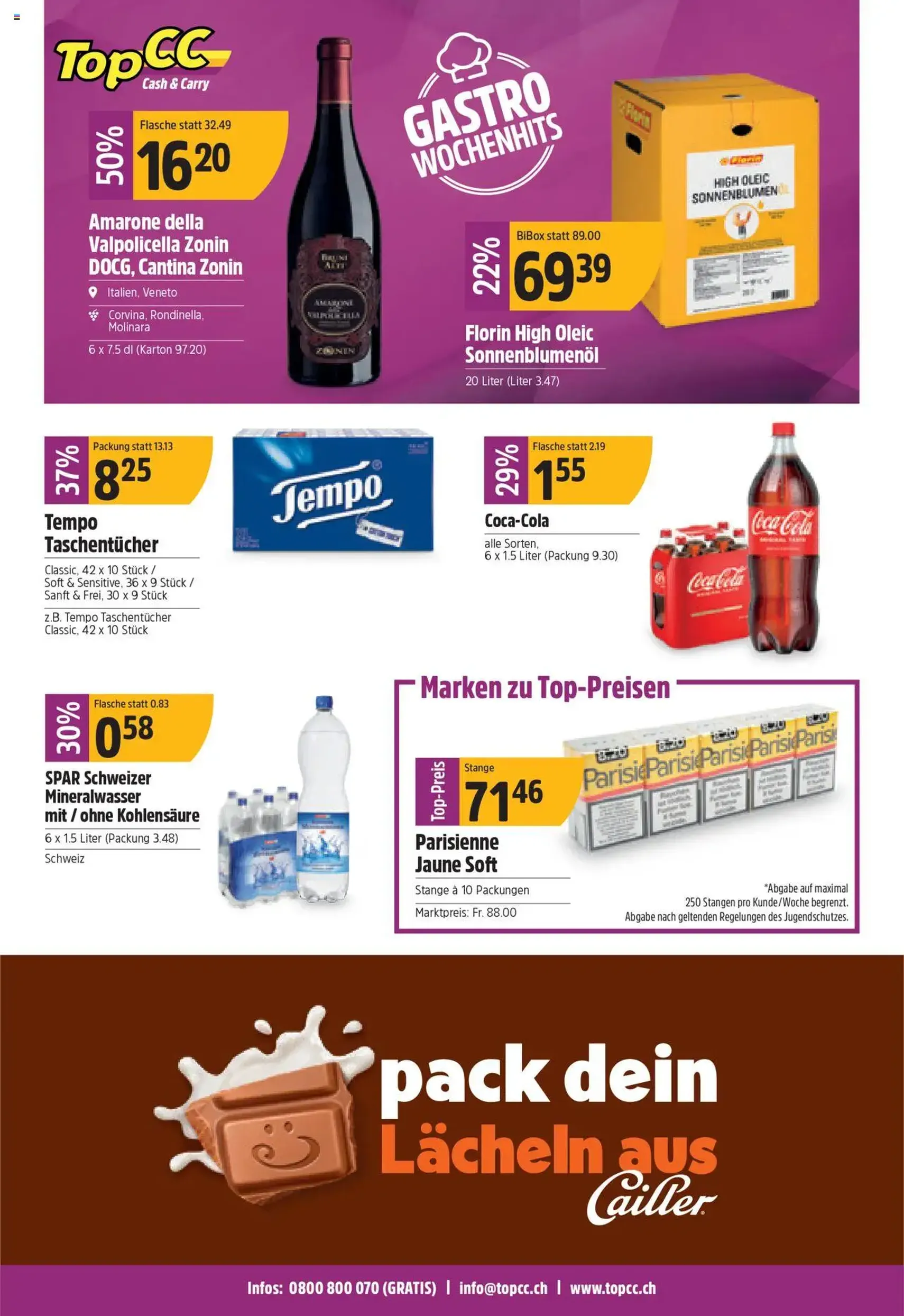 TopCC Aktionen - Gültiger Prospekt ab 01.09.2025, Seite 32 von insgesamt 32 TopCC Aktionen - Gültiger Prospekt ab 01.09.2025, Seite 32 von insgesamt 32