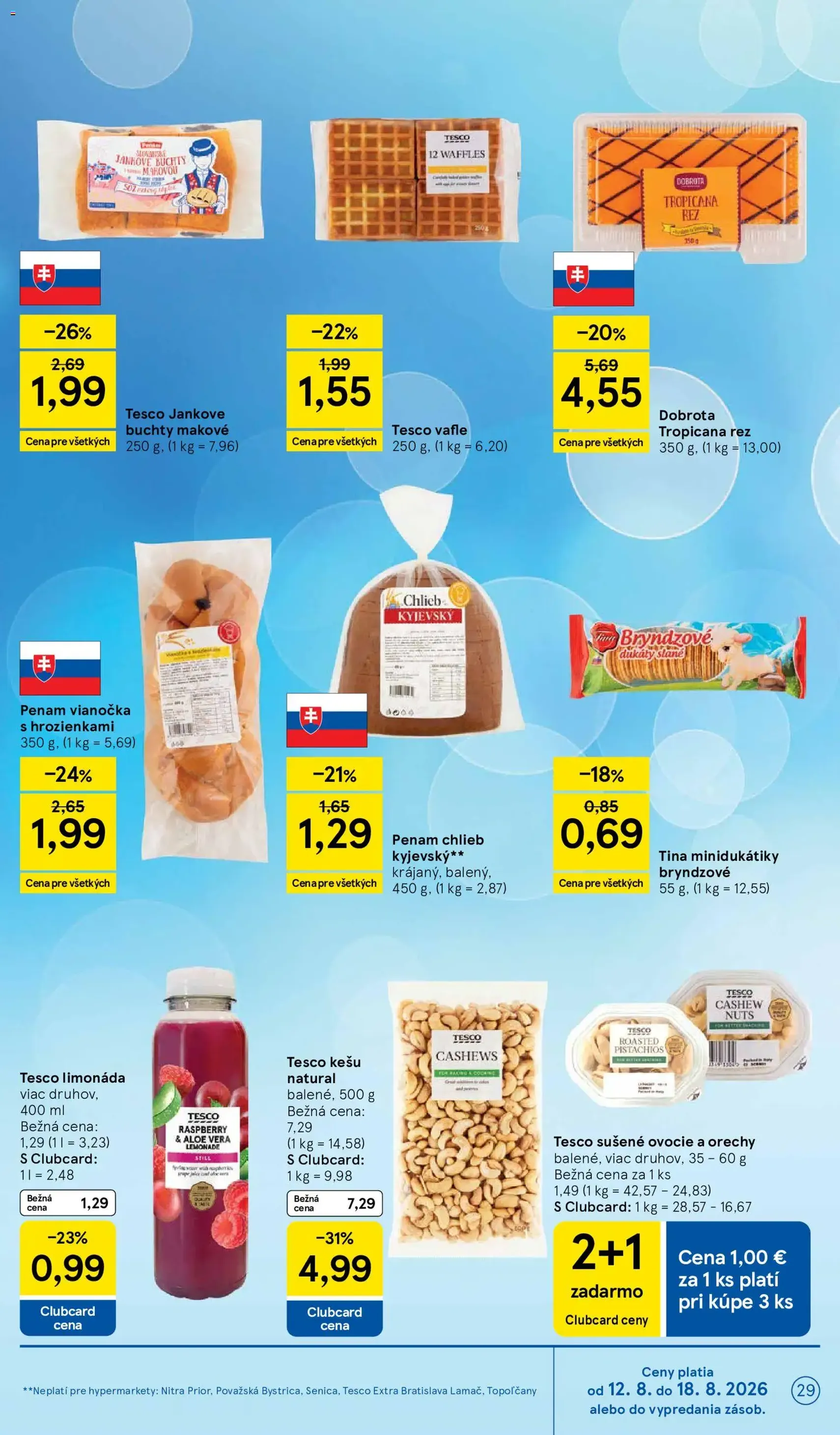 Tesco Hypermarket - leták - platný leták od 12.08.2026 strana 29 z 54