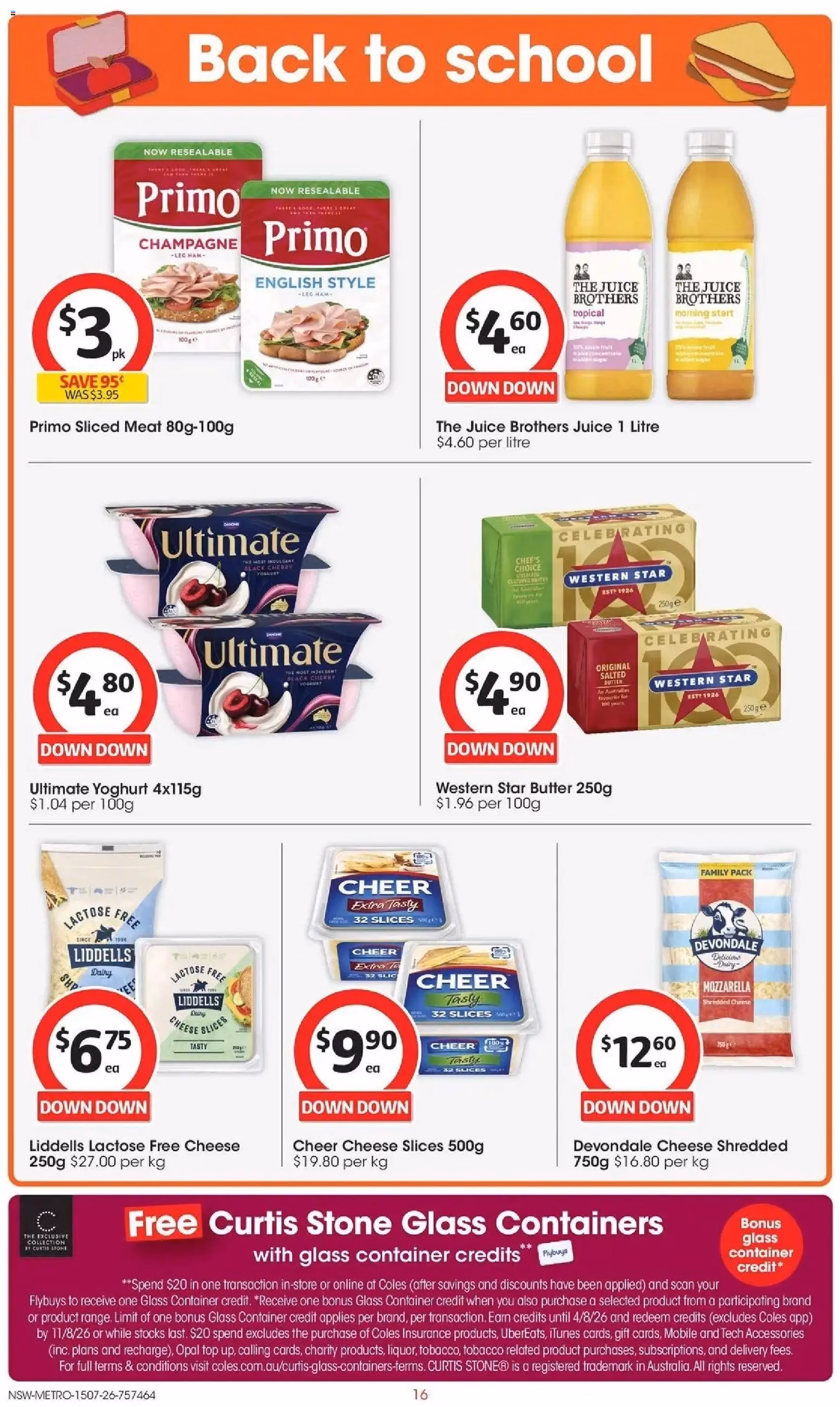 Coles catalogue - valid flyer from 15/07/2026, page 16 of 51
