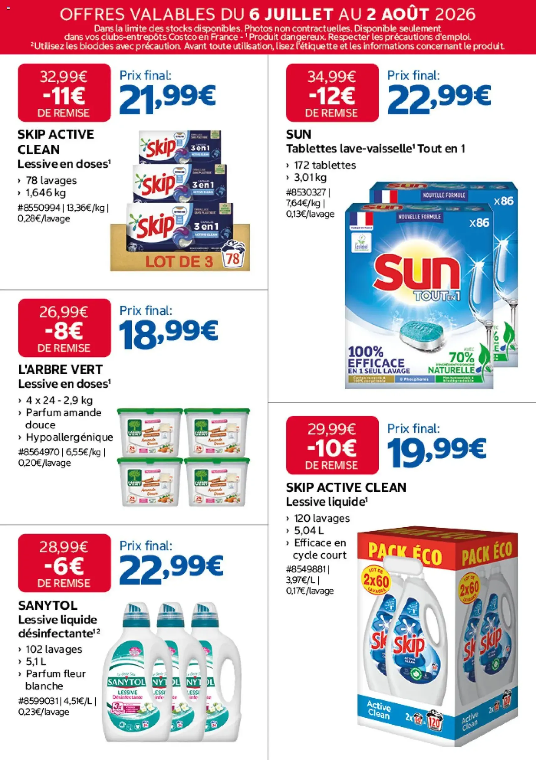 Costco catalogue - brochure valable à partir du 06/07/2026, page 7 sur 16