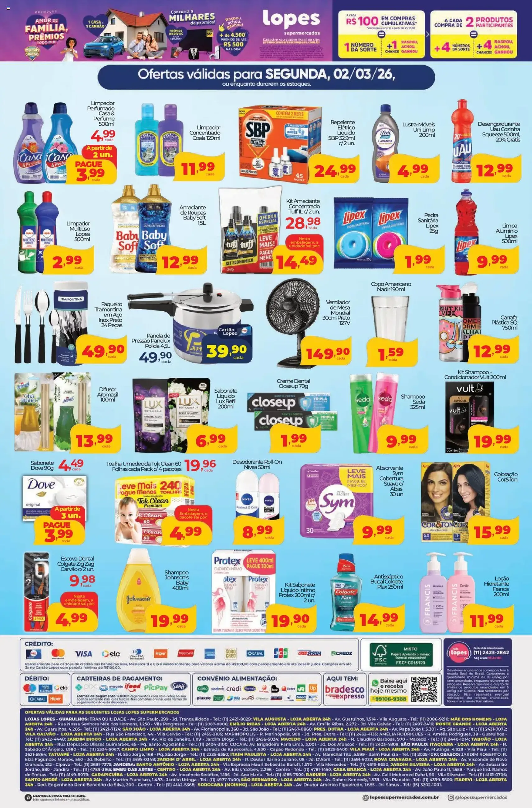 Lopes Supermercados - Ofertas da semana - folheto válido a partir de 02/03/2026 página 2 de 2