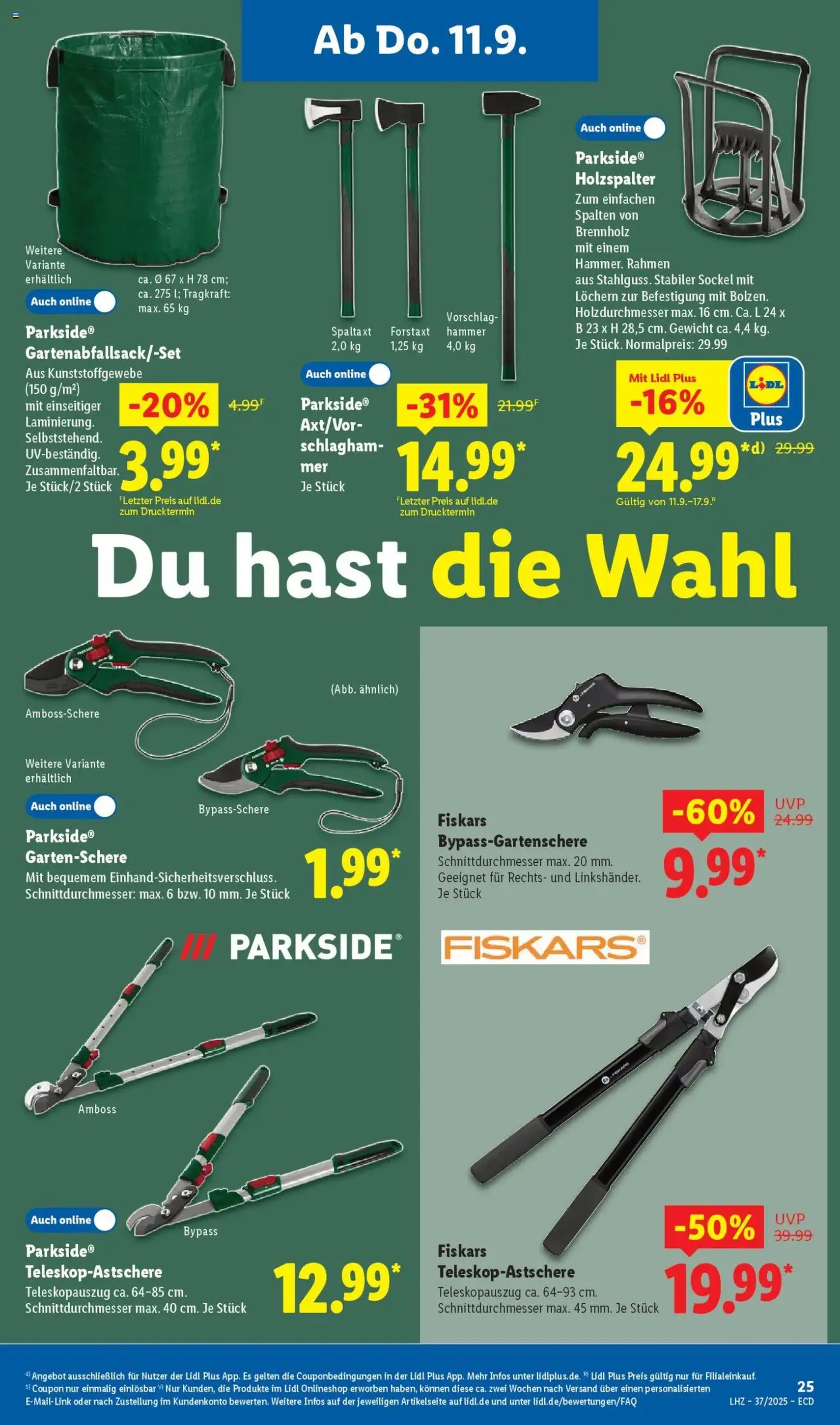 Lidl Prospekt - Gültiger Prospekt ab 08.09.2025, Seite 35 von insgesamt 67 Lidl Prospekt - Gültiger Prospekt ab 08.09.2025, Seite 35 von insgesamt 67