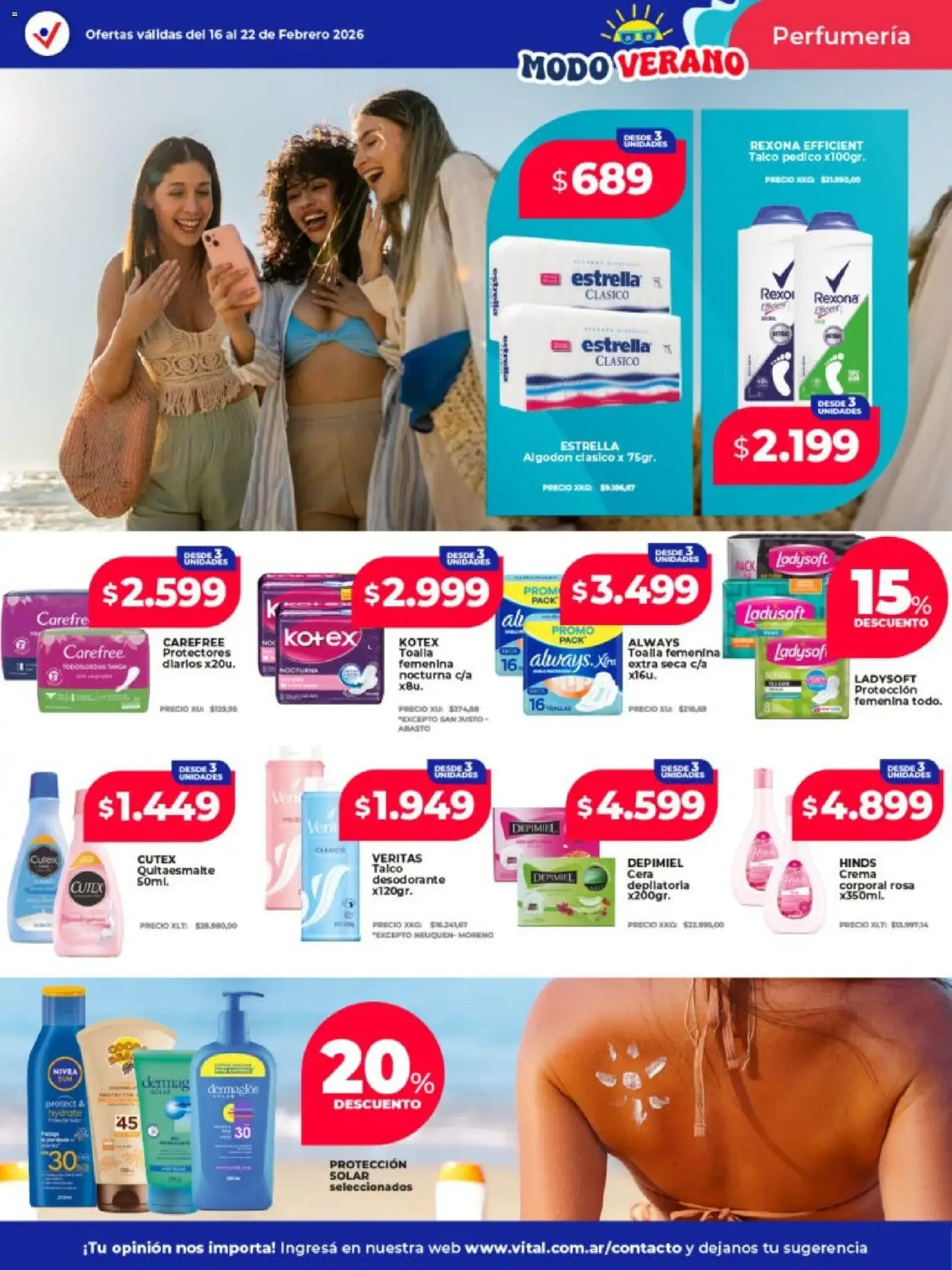Vital - Ofertas - folleto válido desde 16/02/2026 página 3 de 15