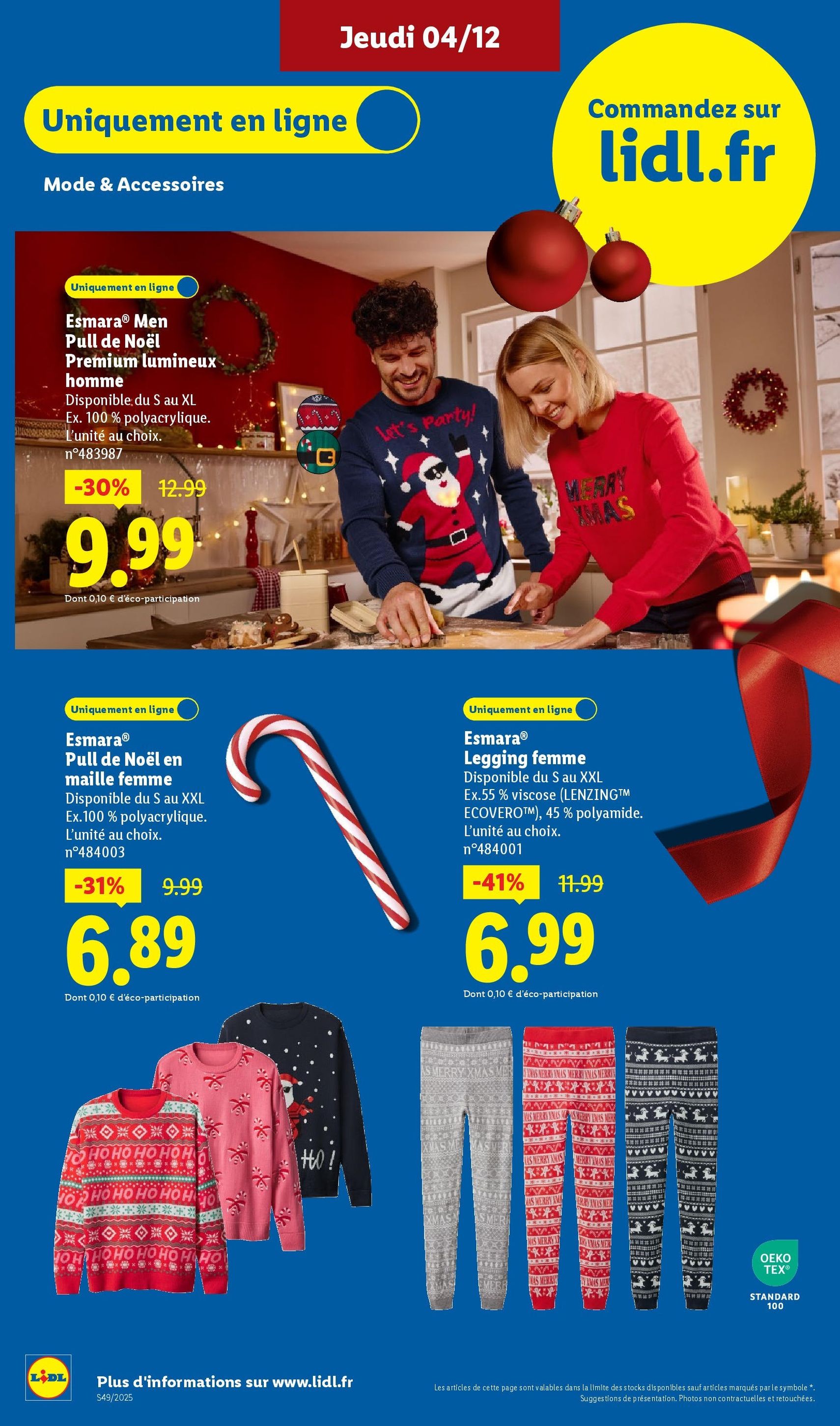 LIDL catalogue semaine 49 - brochure valable à partir du 04/12/2025, page 66 sur 96