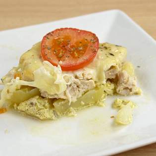 Recipe preview The best baked chicken breast with potatoes recipe