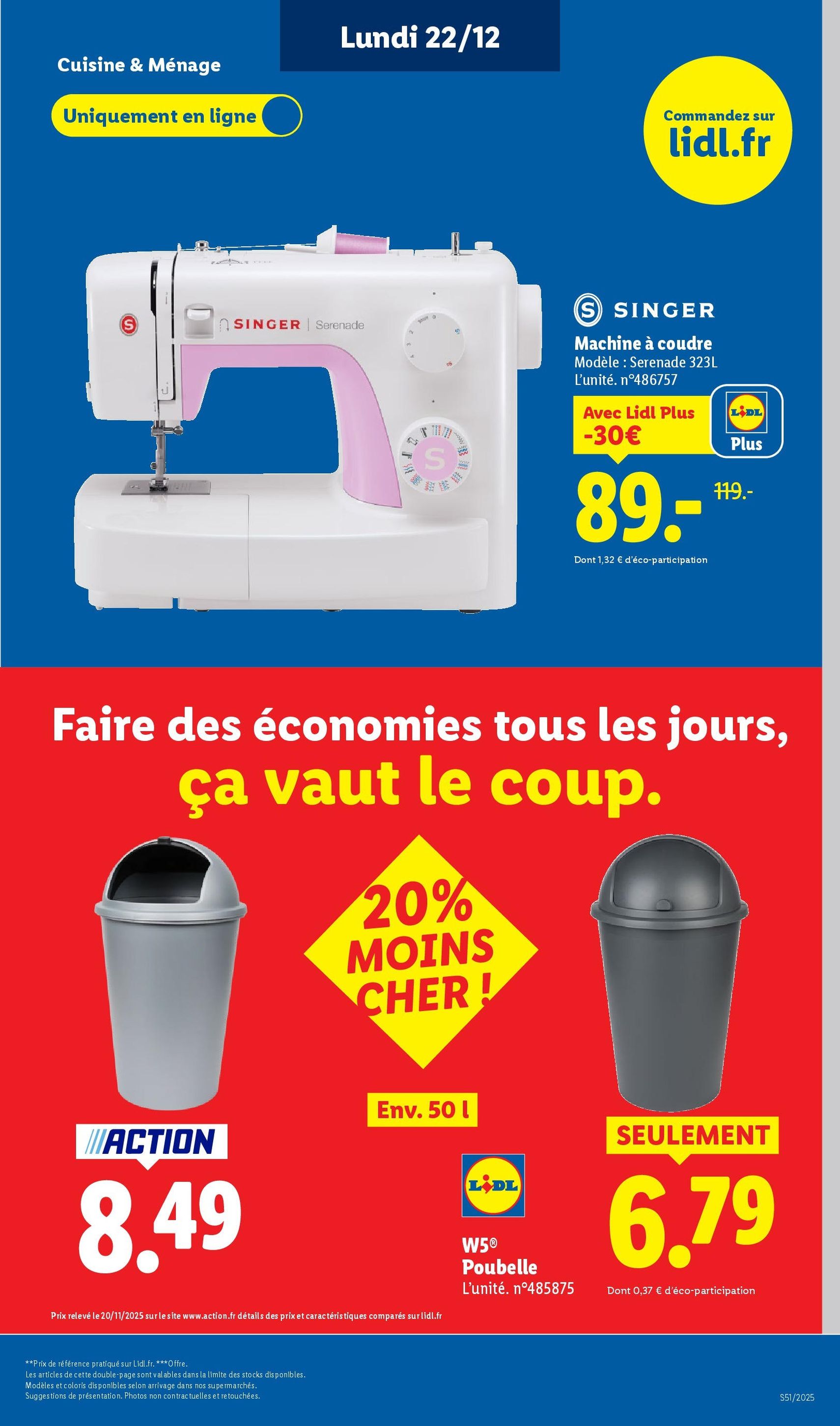LIDL catalogue semaine 51 - brochure valable à partir du 18/12/2025, page 73 sur 87