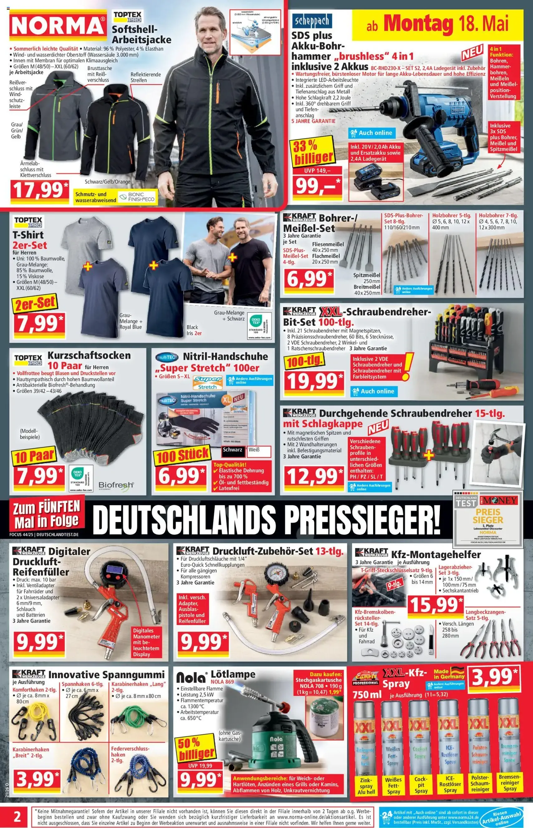Norma Prospekt - Gültiger Prospekt ab 18.05.2026, Seite 2 von insgesamt 21