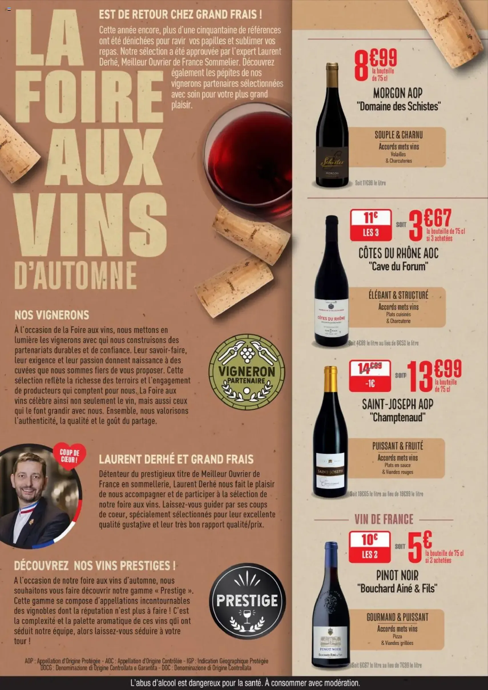 Grand Frais catalogue foire aux vins Automne - brochure valable à partir du 29/09/2025, page 2 sur 8 Grand Frais catalogue foire aux vins Automne - brochure valable à partir du 29/09/2025, page 2 sur 8