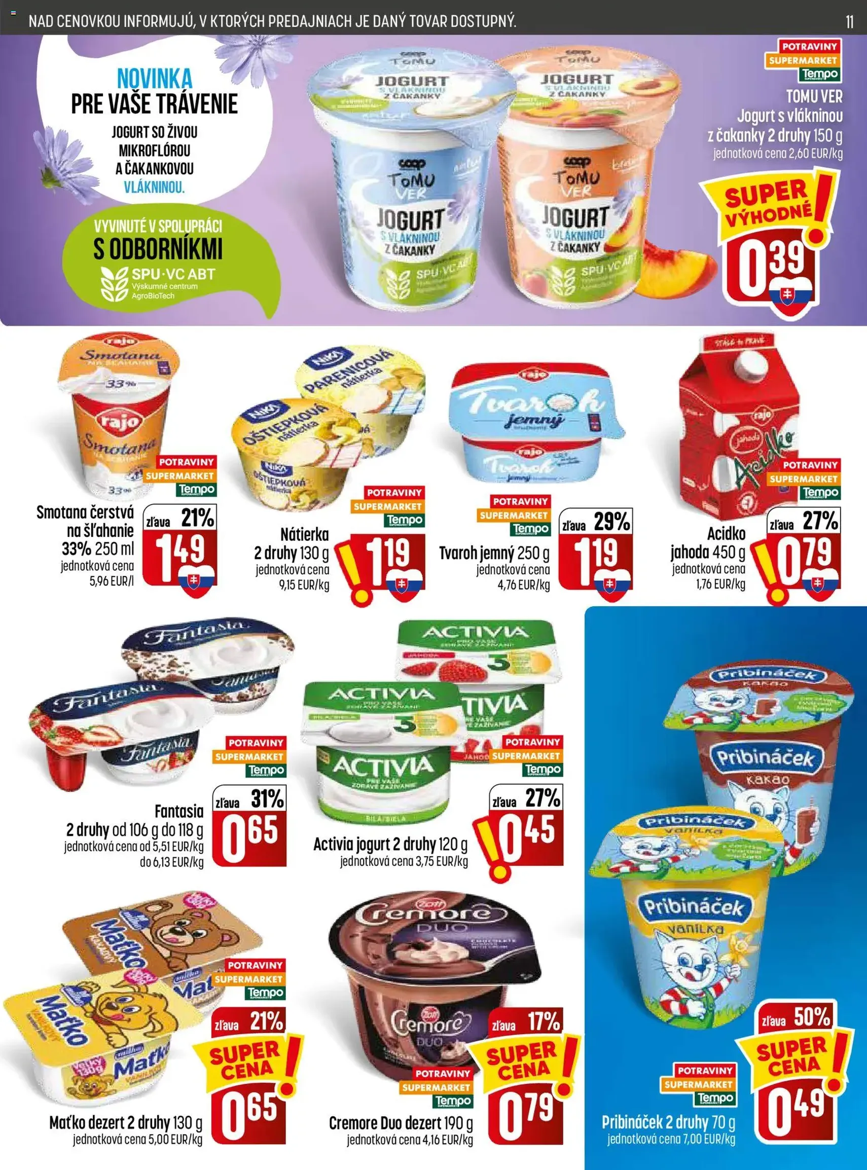 COOP Jednota leták - platný leták od 03.09.2026 strana 11 z 32