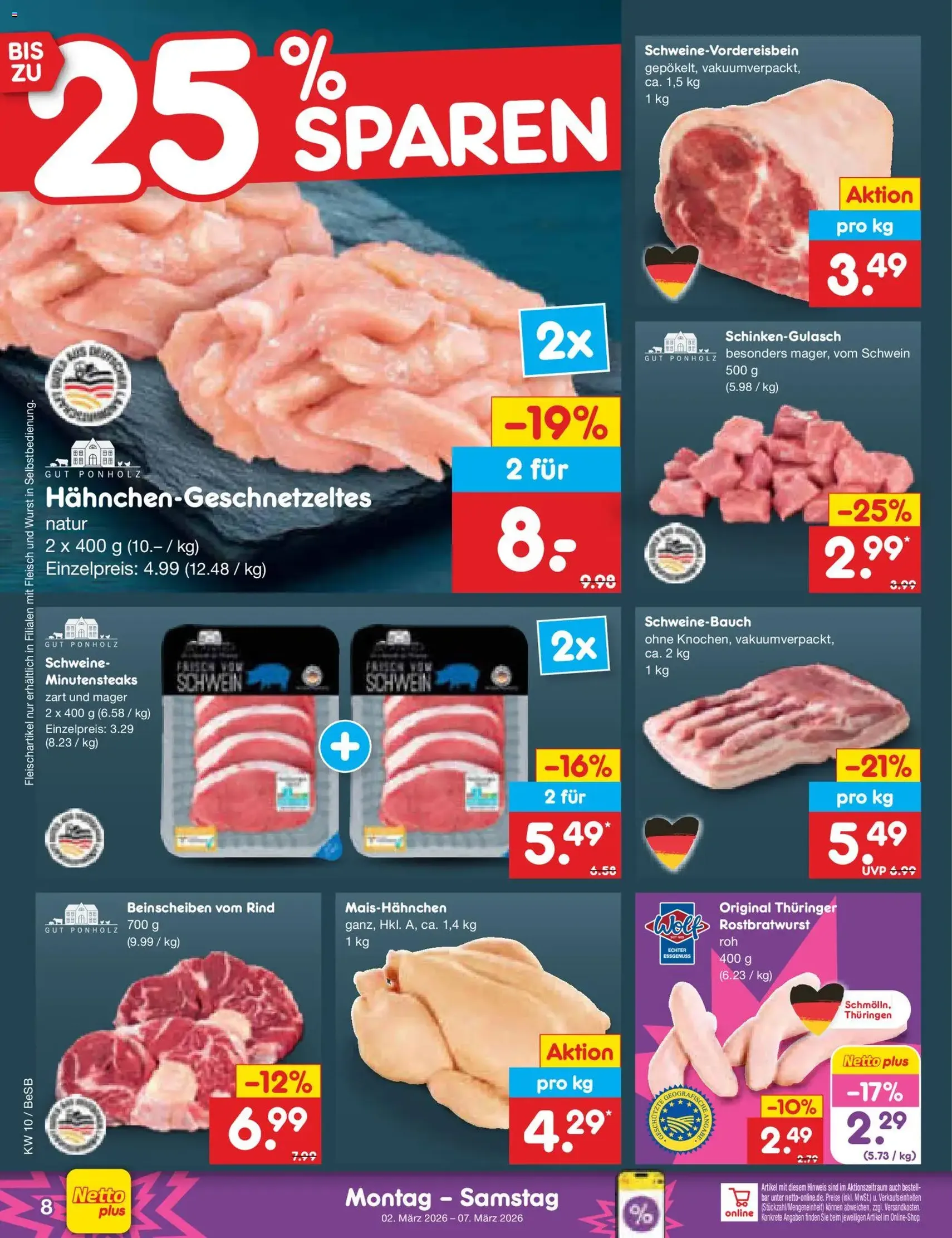 Netto Marken-Discount Prospekt - Gültiger Prospekt ab 02.03.2026, Seite 8 von insgesamt 60