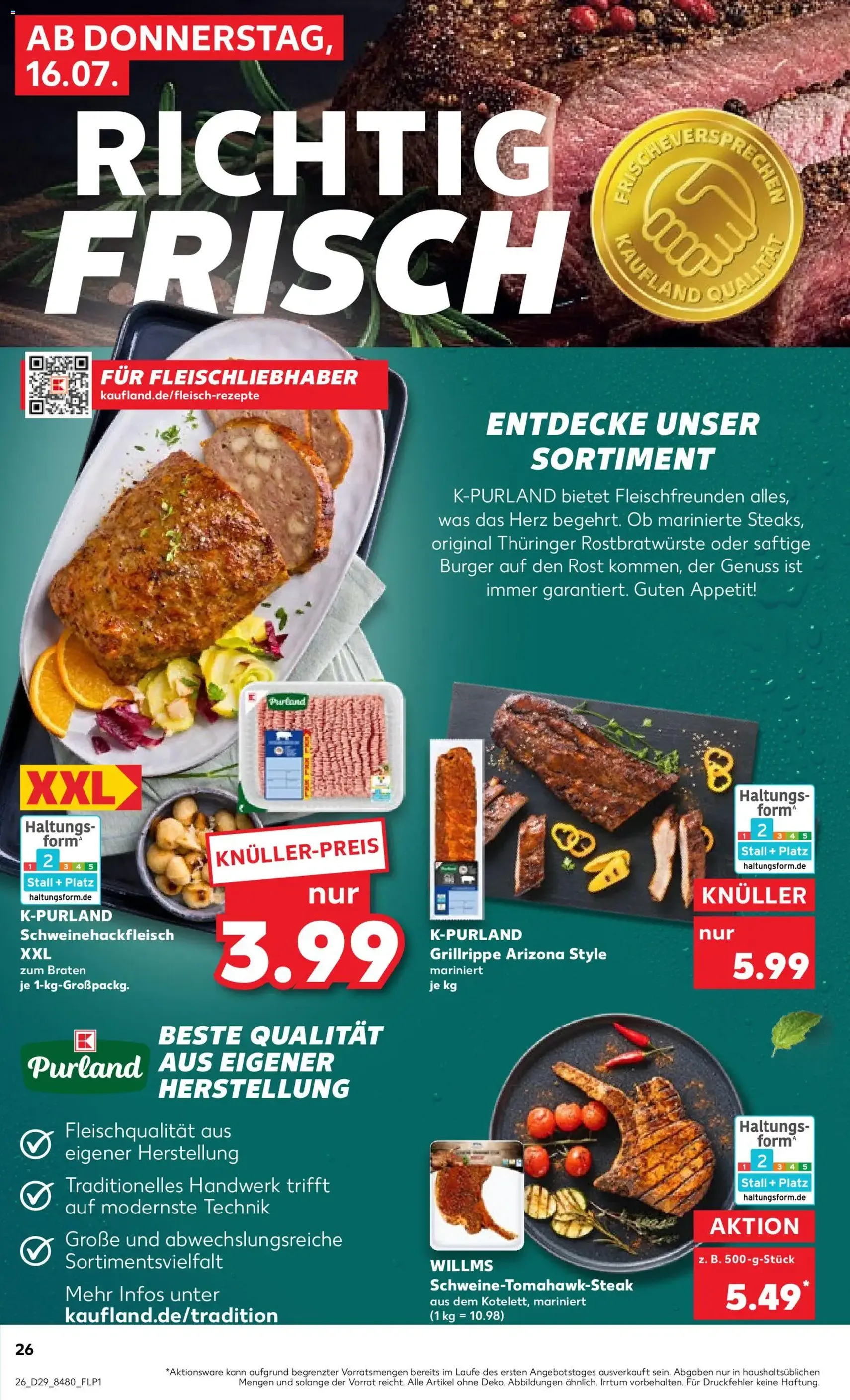 Kaufland DE -DE Folder - geldige folder vanaf 16-07-2026 pagina 26 van 56