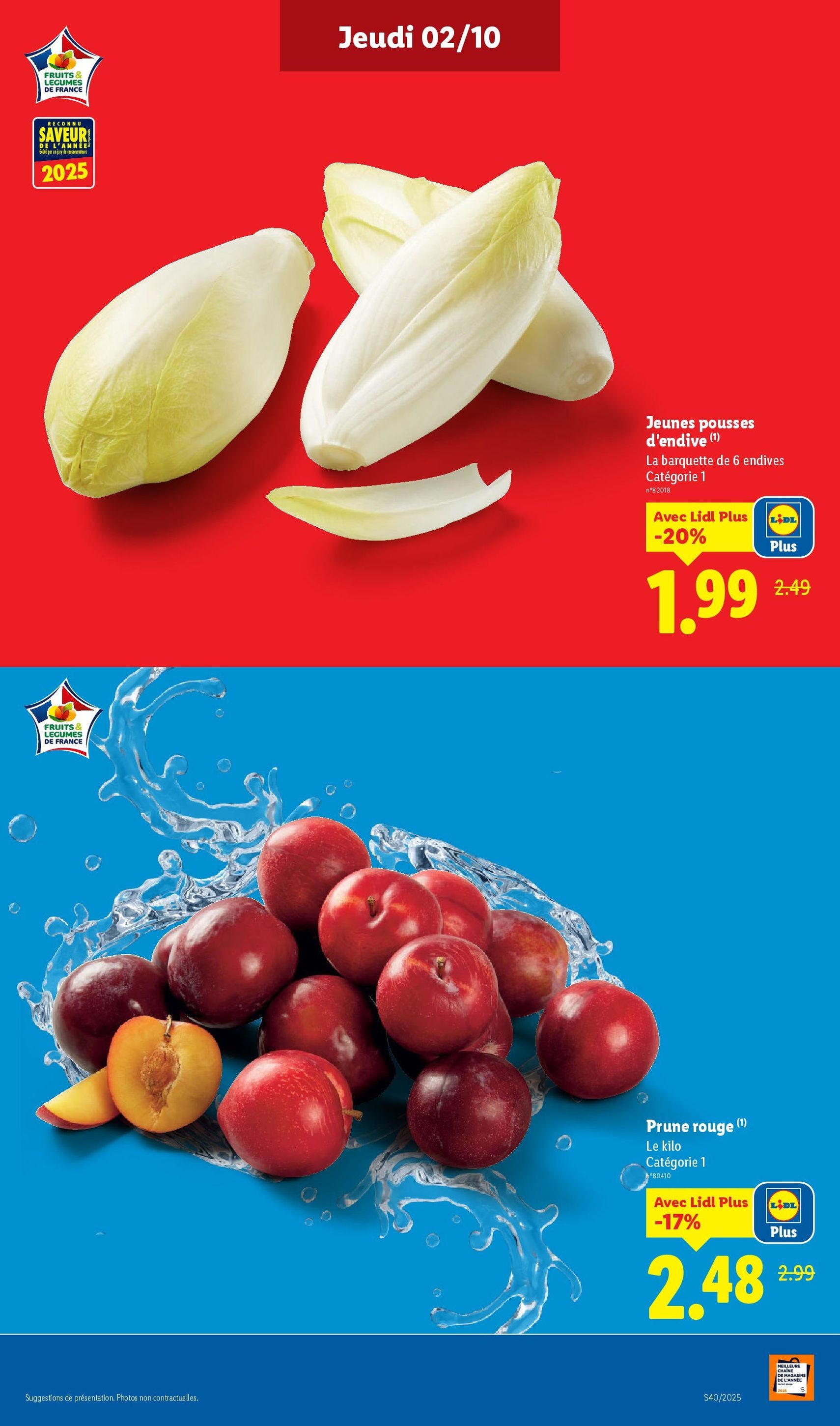 LIDL catalogue semaine 40 - brochure valable à partir du 02/10/2025, page 5 sur 76 LIDL catalogue semaine 40 - brochure valable à partir du 02/10/2025, page 5 sur 76