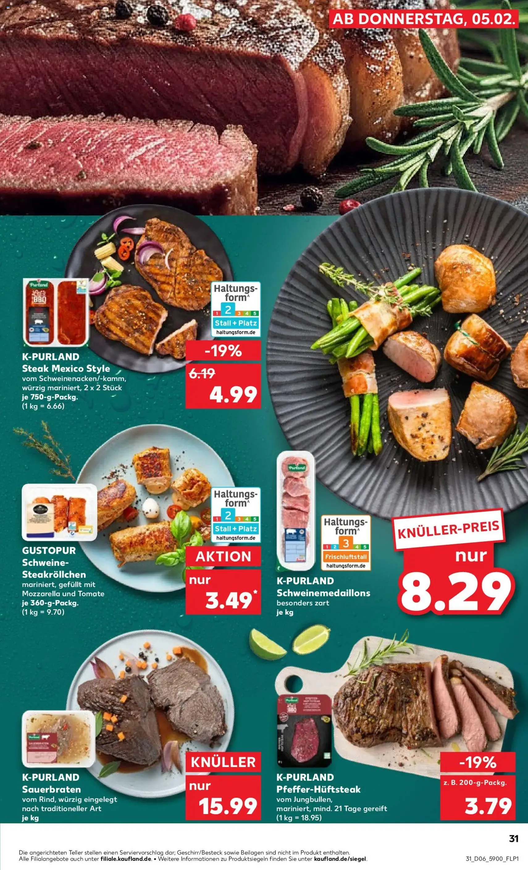 Kaufland Prospekt - Gültiger Prospekt ab 05.02.2026, Seite 31 von insgesamt 64