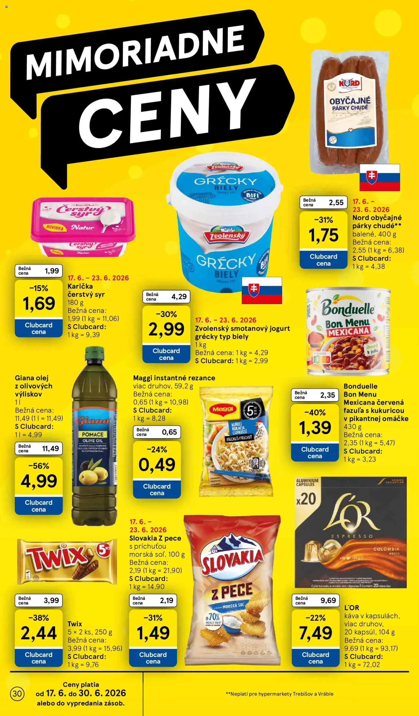 Tesco Hypermarket - leták - platný leták od 17.06.2026 strana 30 z 58