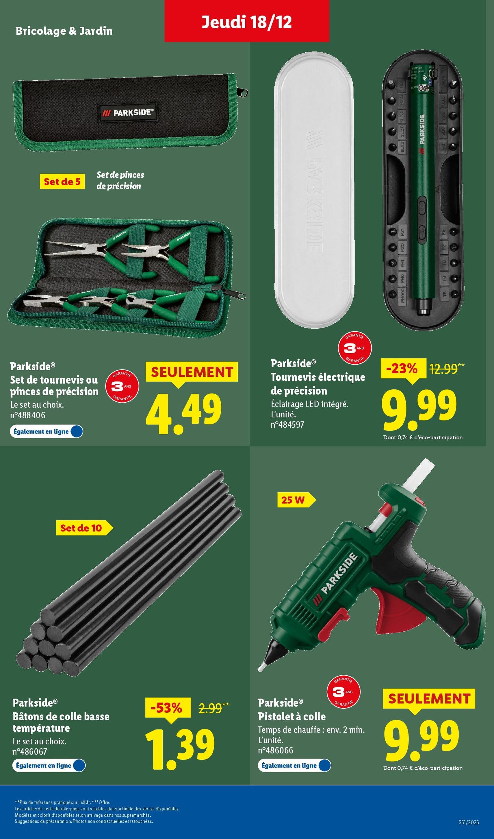 LIDL catalogue semaine 51 - brochure valable à partir du 18/12/2025, page 47 sur 87