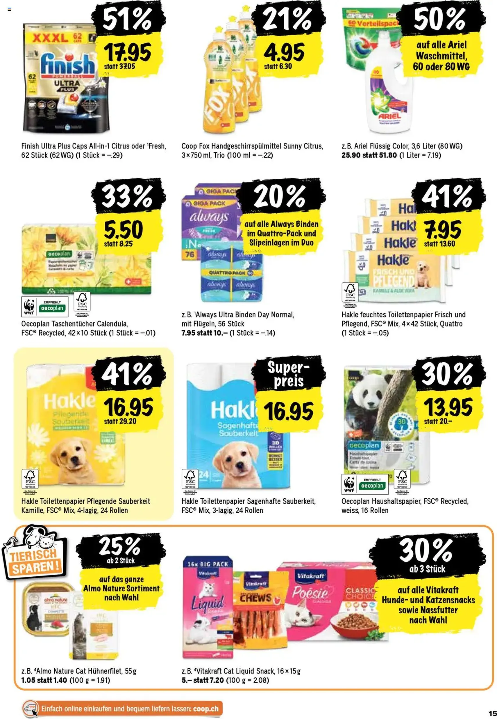 Coop Aktionen - Gültiger Prospekt ab 25.09.2025, Seite 15 von insgesamt 24