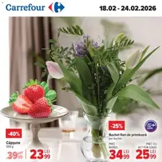 Catalog Carrefour - previzualizare cataloage valabilă începând cu 18.02.2026