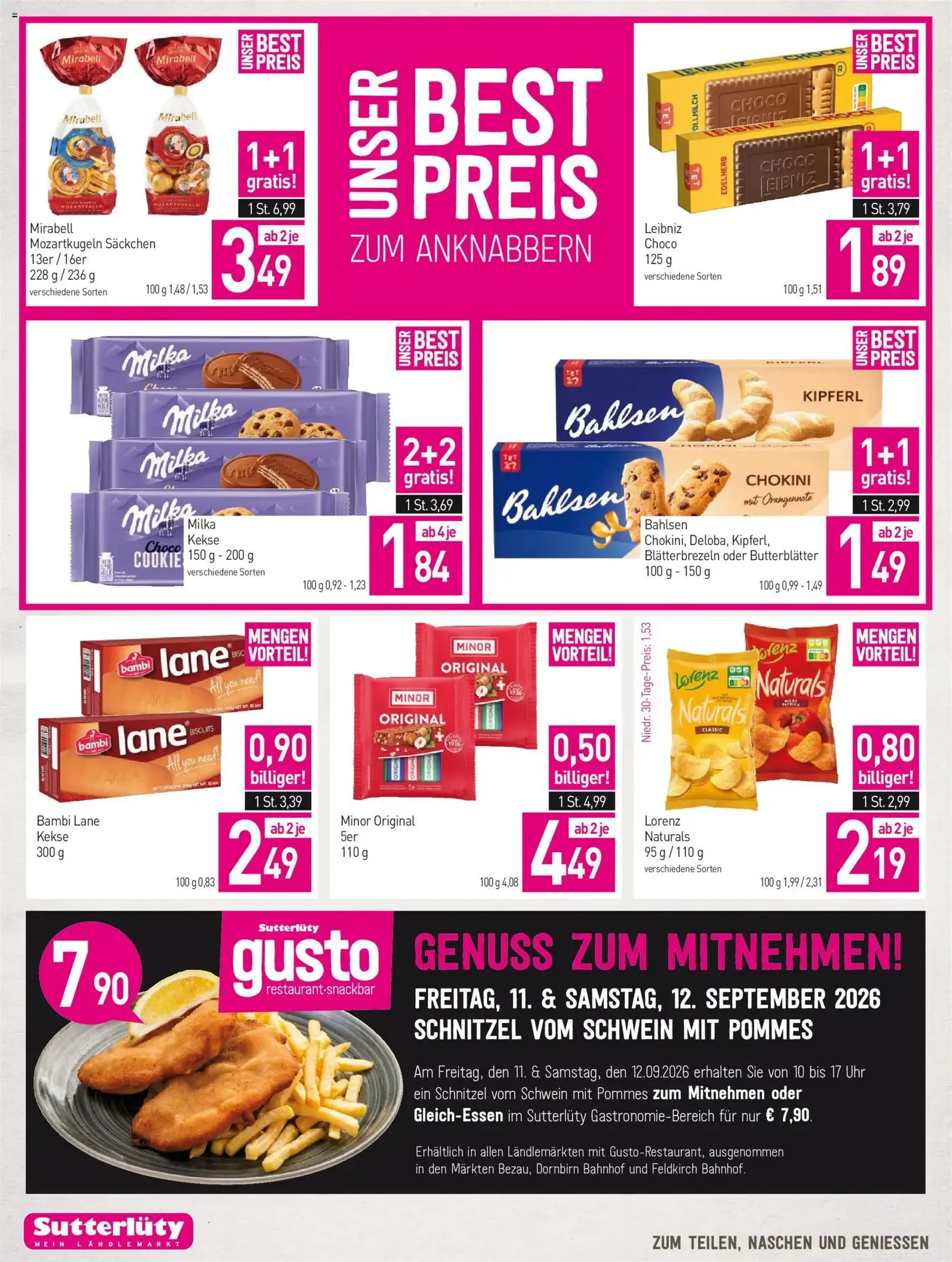 Sutterlüty Flugblatt - Gültiger Prospekt ab 10.09.2026, Seite 16 von insgesamt 20